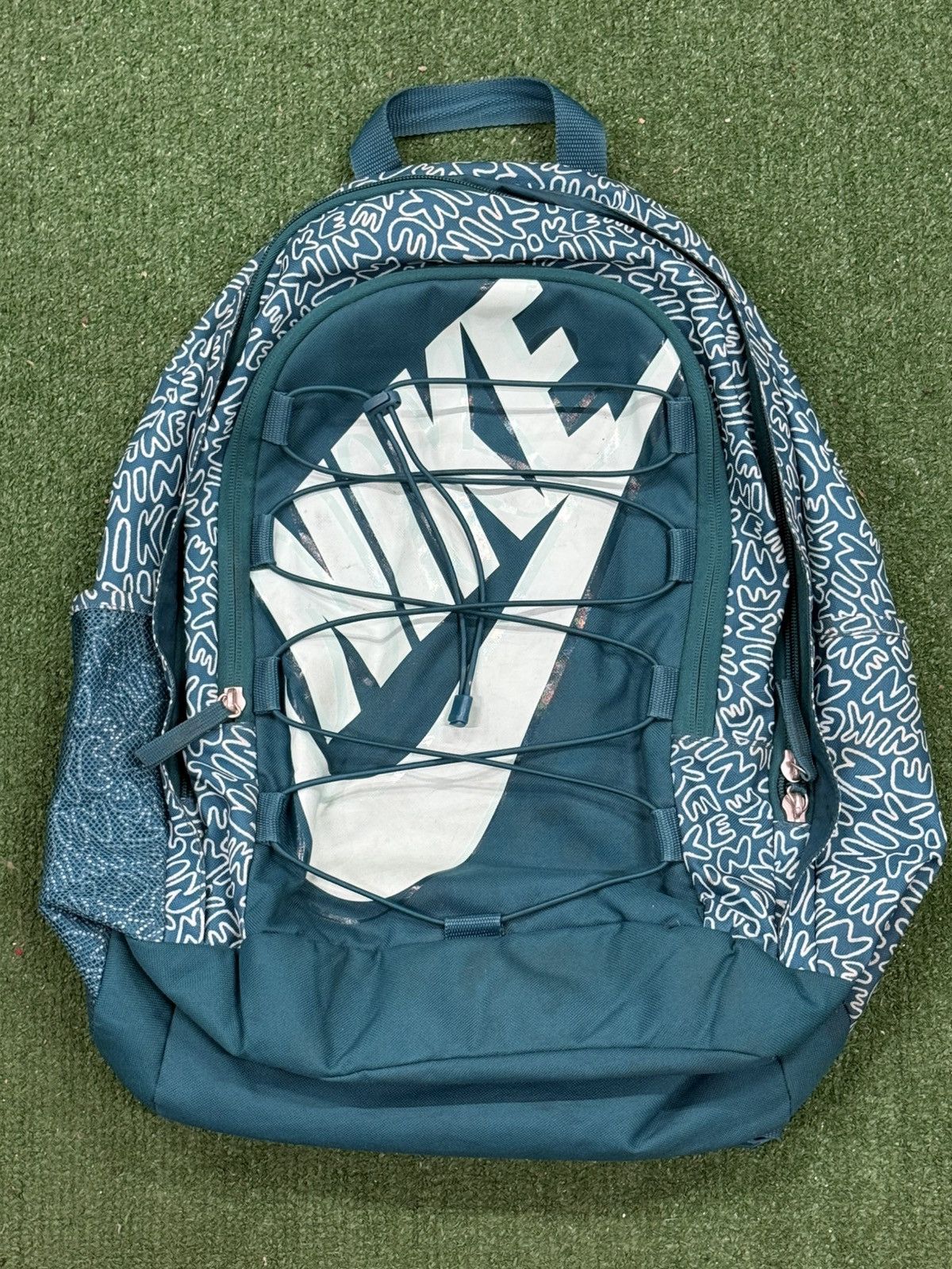 Nike Nike Hayward Scribble Geode Teal Backpack Size ONE SIZE - 1 Thumbnail