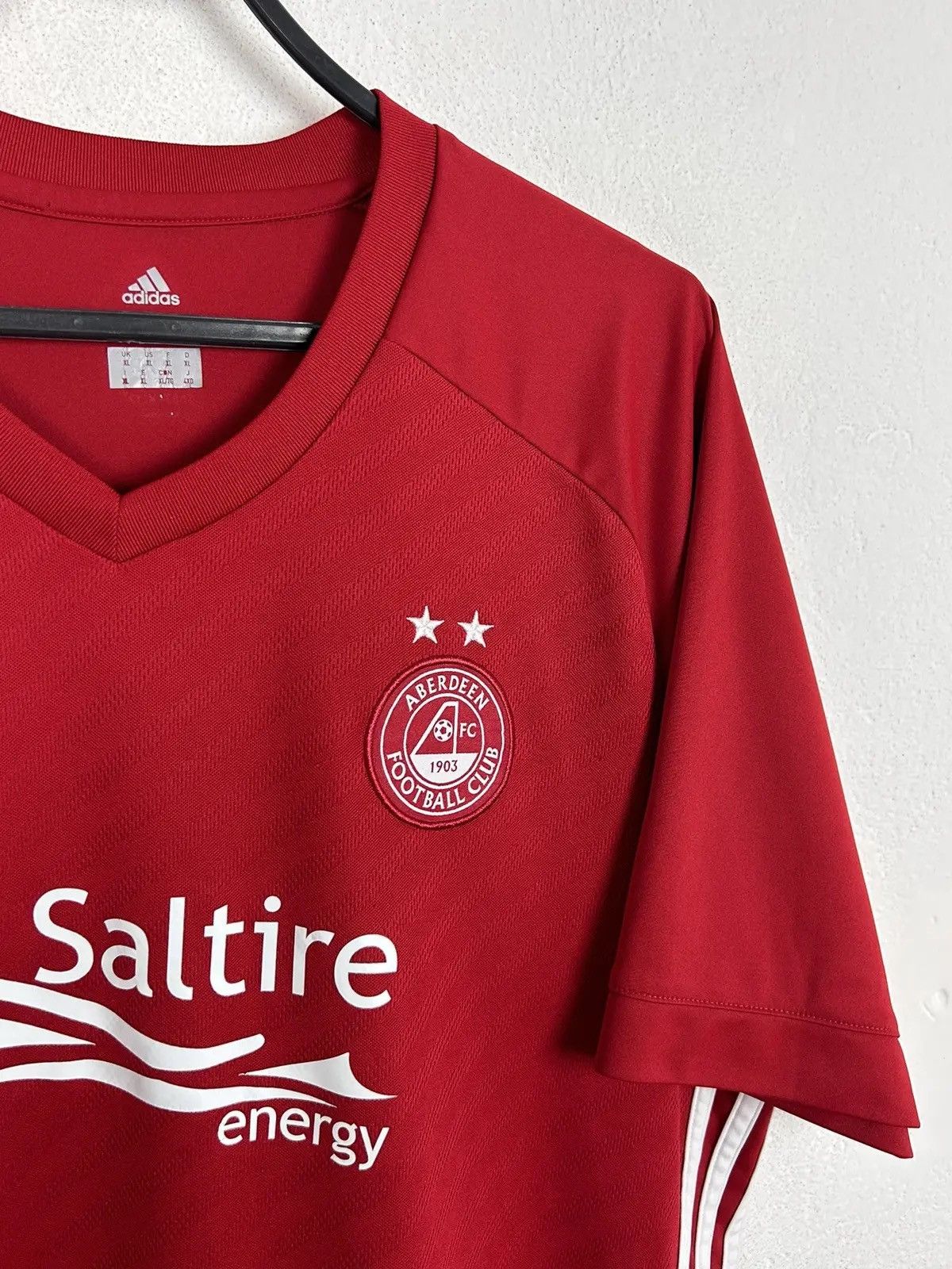 Adidas Adidas x Aberdeen FC 2016/17 Home Kit Soccer Jersey Size US XL / EU 56 / 4 - 2 Thumbnail
