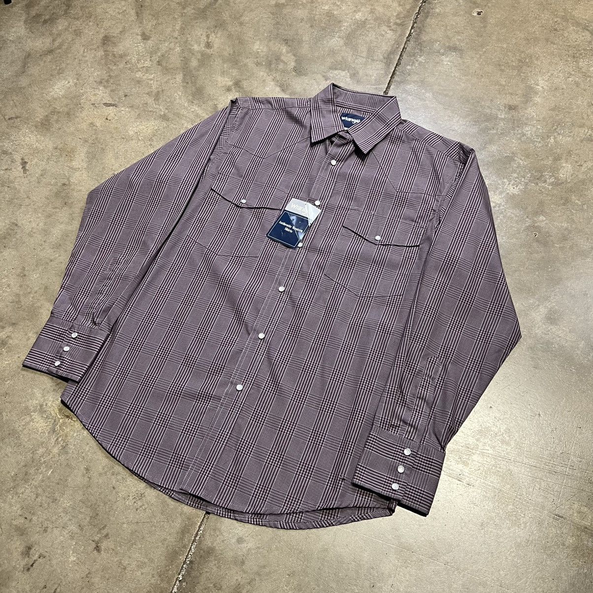 Wrangler Vintage Wrangler Western Pearl Snap Shirt Plaid Cowboy Rodeo Size US M / EU 48-50 / 2 - 3 Thumbnail