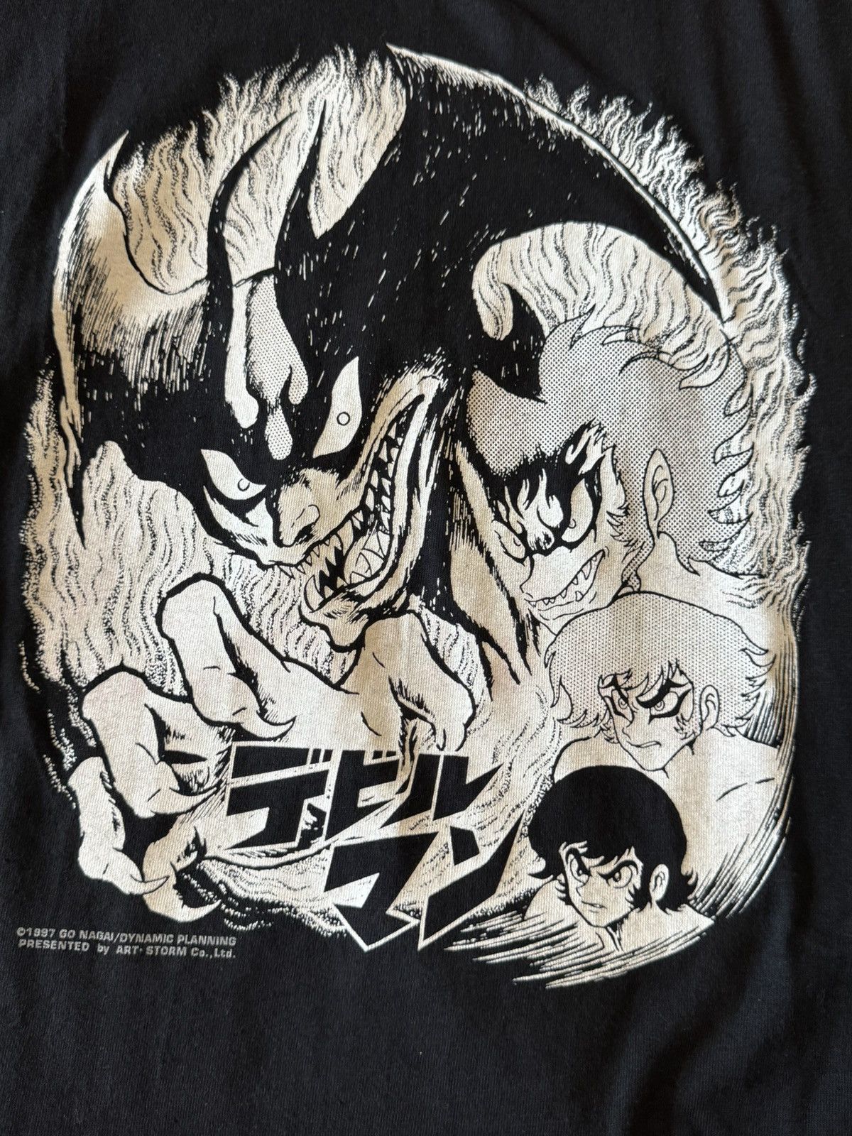 Japanese Brand × Vintage Vintage Devilman Tshirt Size US M / EU 48-50 / 2 - 5 Thumbnail