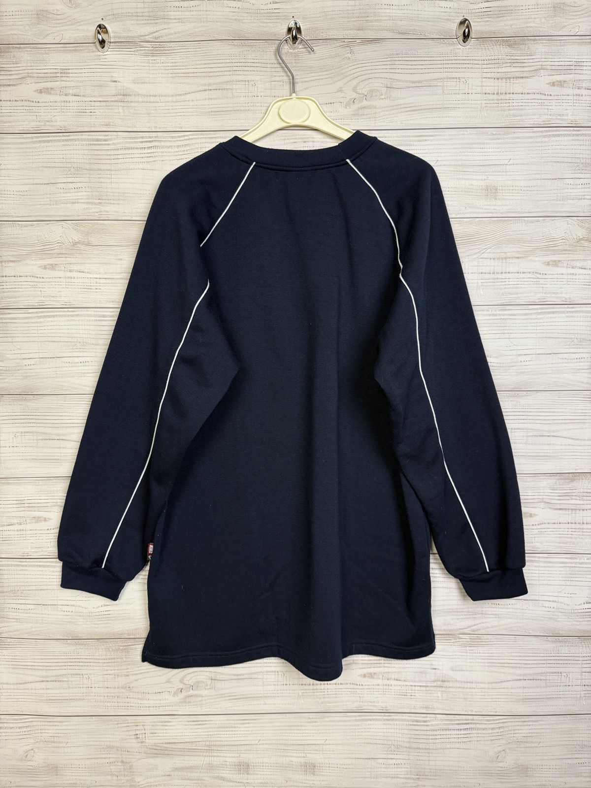 Vintage Nike Vintage Hoodie Big Logo Boxy Japanes Size US XXL / EU 58 / 5 - 2 Thumbnail