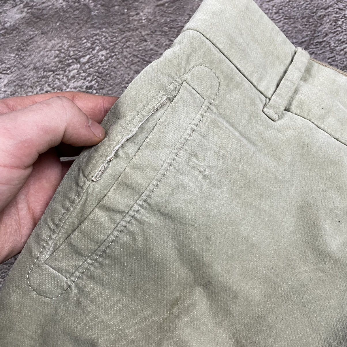 Vintage Vintage Y2K Relaxed Chino Pants Normcore Khaki Logo Faded 34 Size 24" / US 00 / IT 34 - 5 Thumbnail
