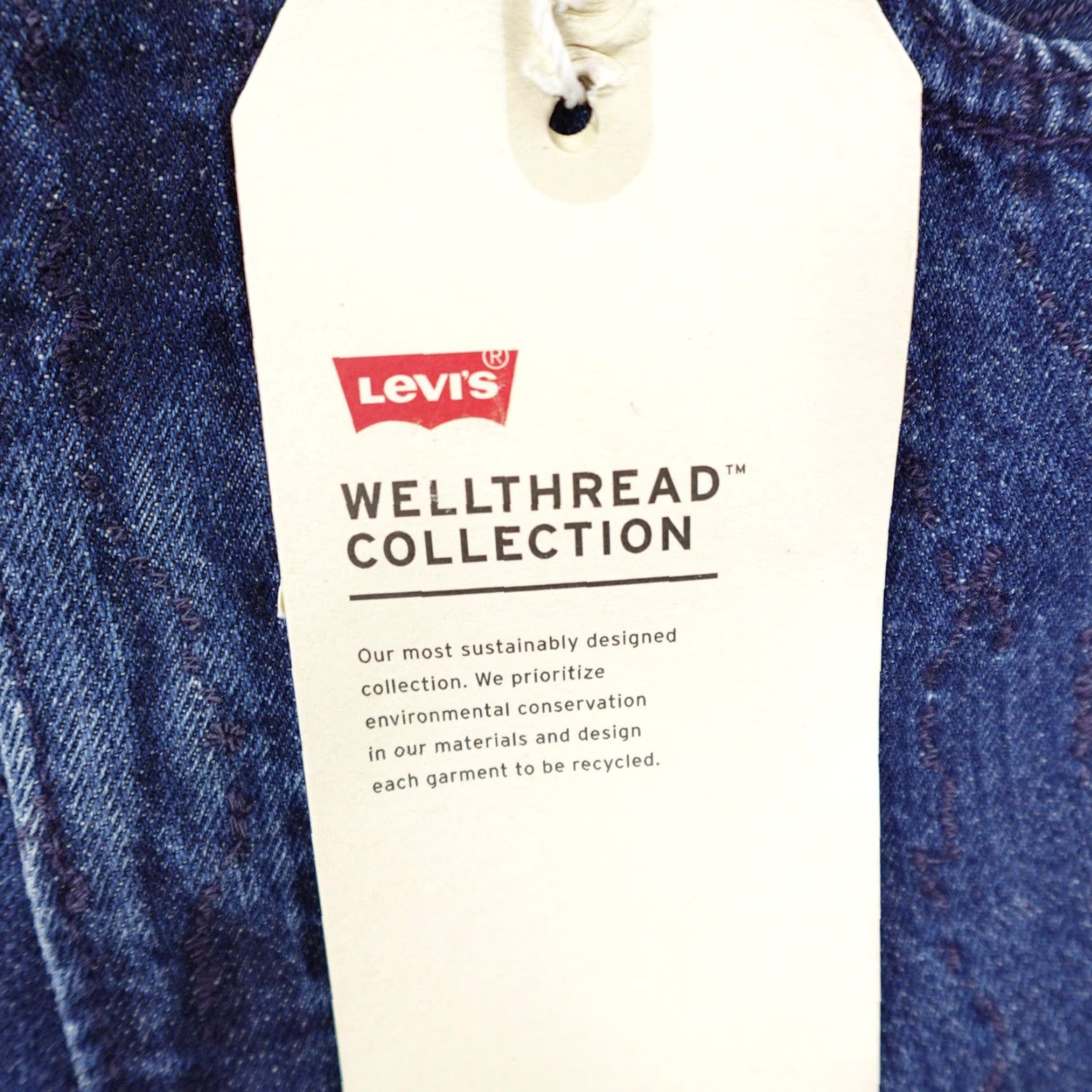 Levi's Levi's Jeans Women's High Rise Slim Straight 28 Blue Denim Regular Fit NEW Size 28" / US 6 / IT 42 - 5 Thumbnail