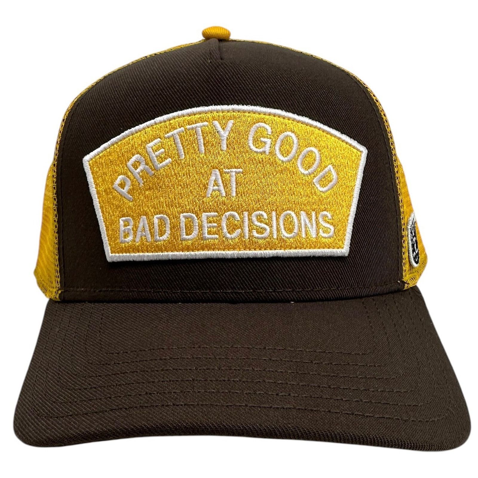 Cult Of Individuality Cult of Individuality Trucker Hat Good At Bad Decisions Size ONE SIZE - 2 Thumbnail