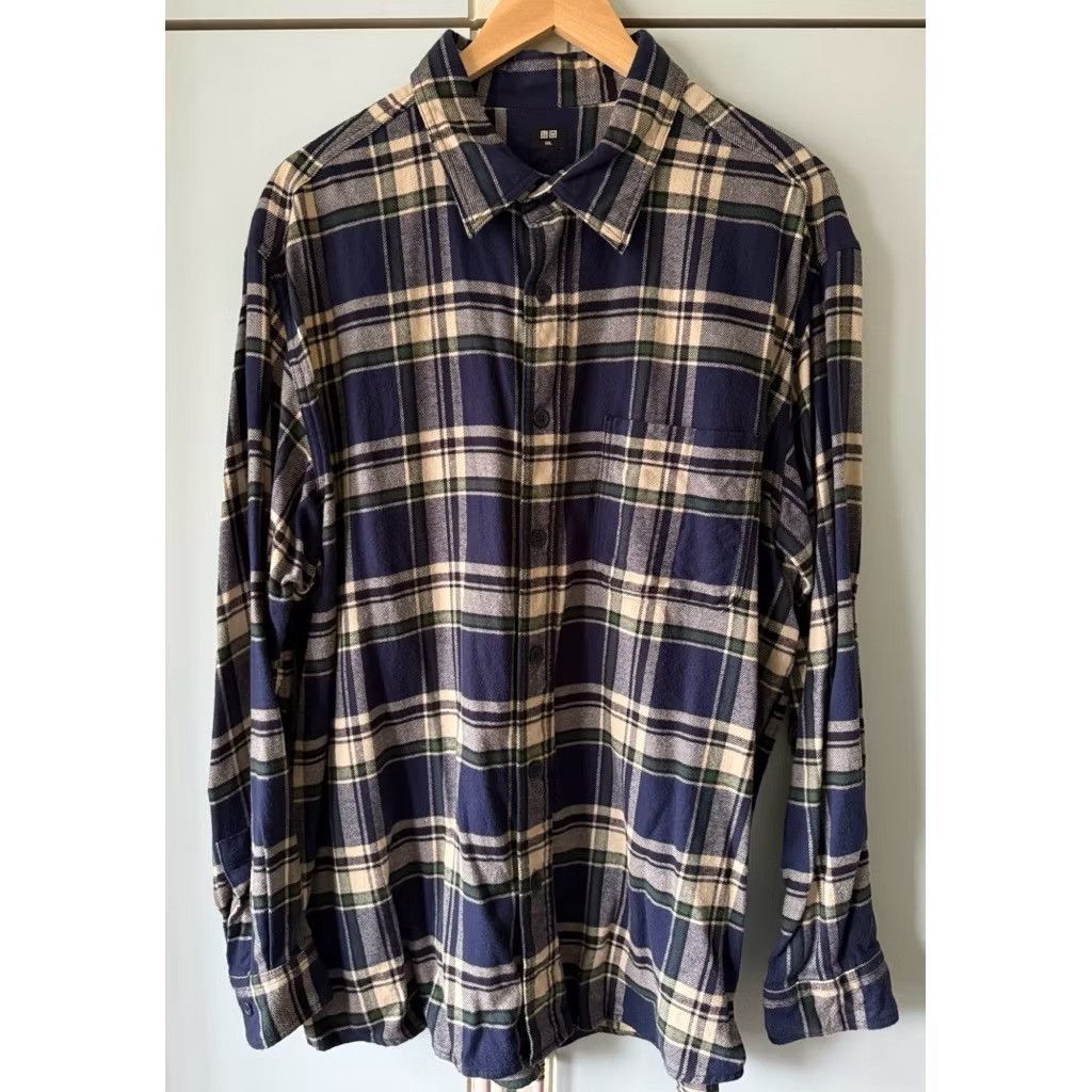 Uniqlo Men’s Uniqlo Flannel Checks Shirt Sz XXL NWT Size US XXL / EU 58 / 5 - 1 Thumbnail
