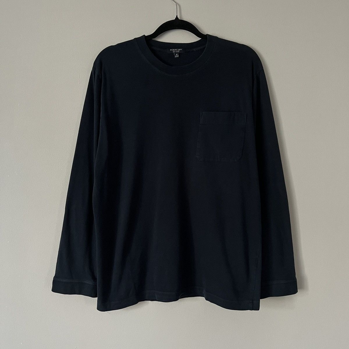 Burberry Burberry Nova Check Long Sleeve Tshirt Men's M Size US M / EU 48-50 / 2 - 5 Thumbnail