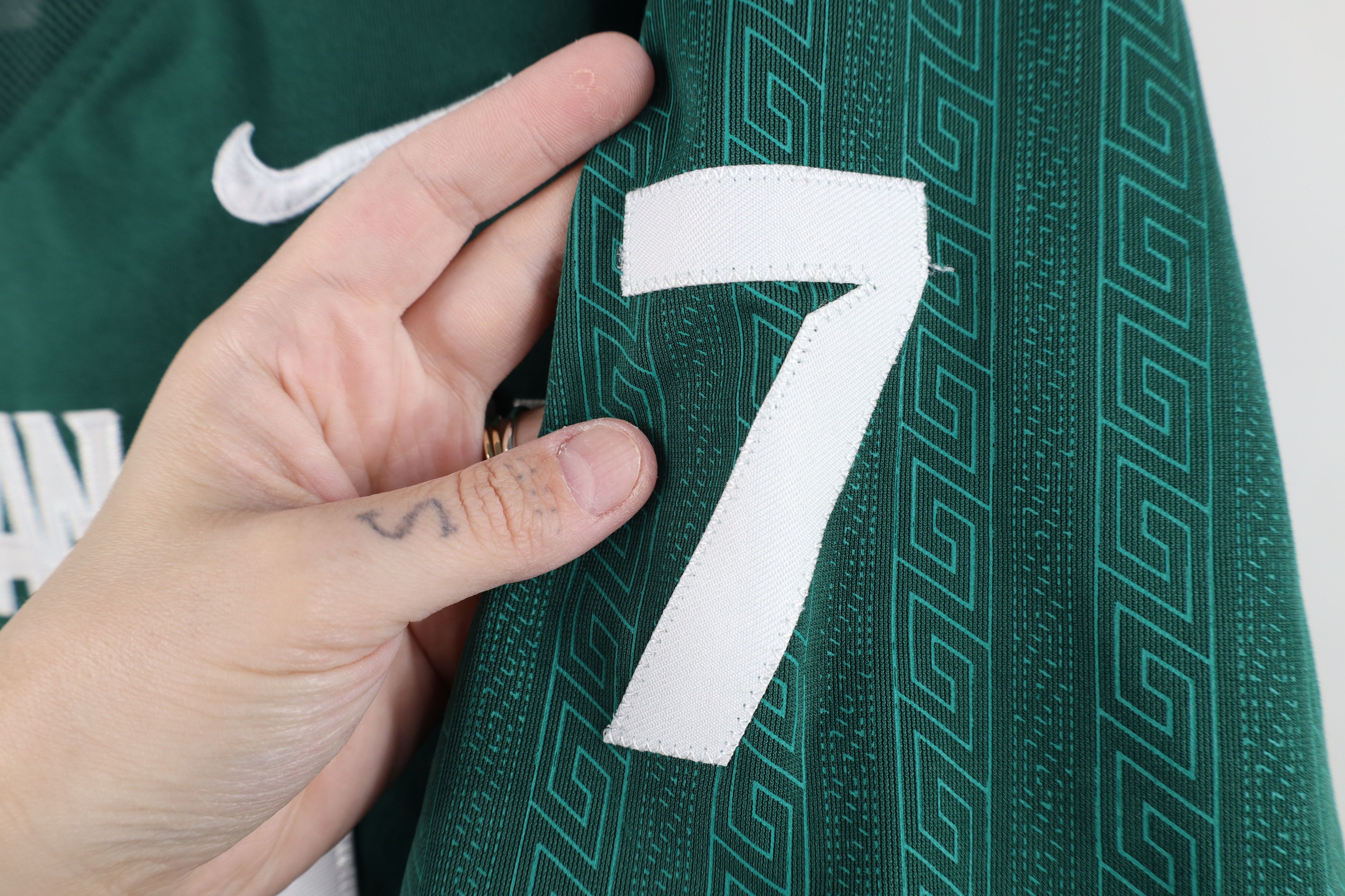 Nike Nike Labe Michigan State University Football Jersey Green #7 Size US S / EU 44-46 / 1 - 10 Thumbnail