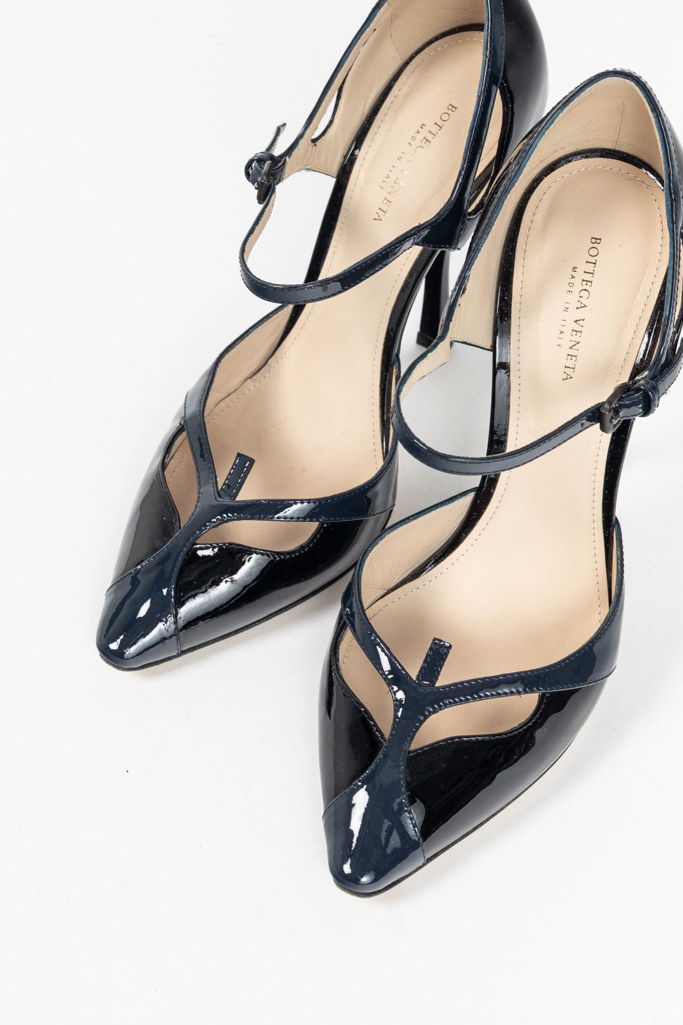 Bottega Veneta Bottega Veneta AW12 Vernice Patent-Leather Mary-Jane Heels Size US 6 / IT 36 - 6 Thumbnail