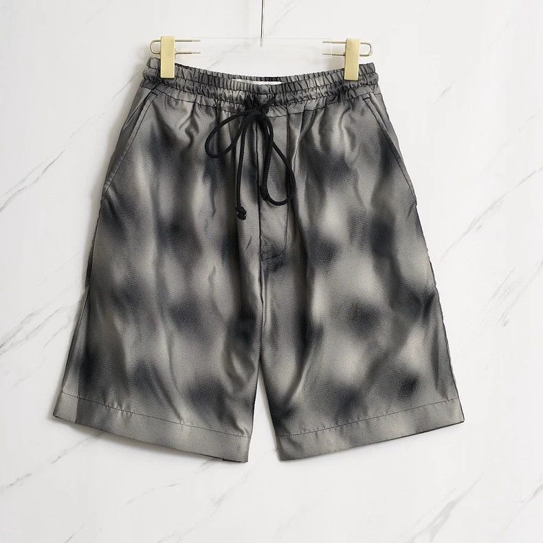 Song For The Mute Song For The Mute Tie-Dye Drawstring Shorts Size US 30 / EU 46 - 1 Thumbnail