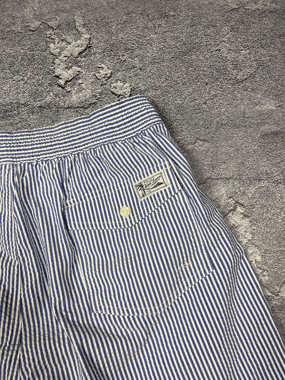 Polo Ralph Lauren × Ralph Lauren Polo Ralph Lauren shorts swimmer striped size L Size US 35 - 5 Thumbnail