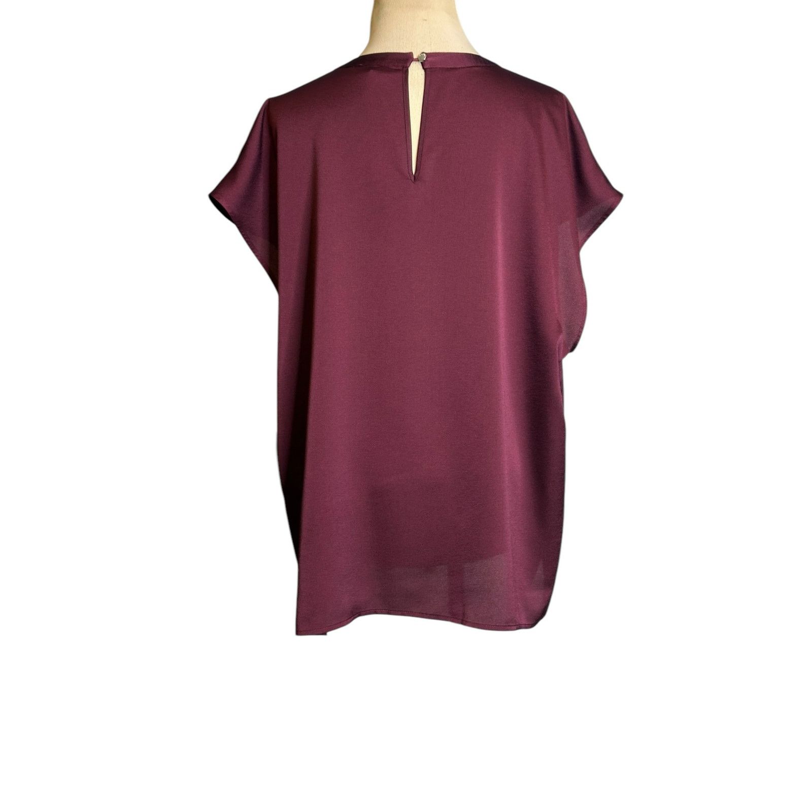 Vince Camuto Vince Camuto eggplant purple tunic blouse size XXL Size XXL / US 16-18 / IT 52-54 - 2 Thumbnail