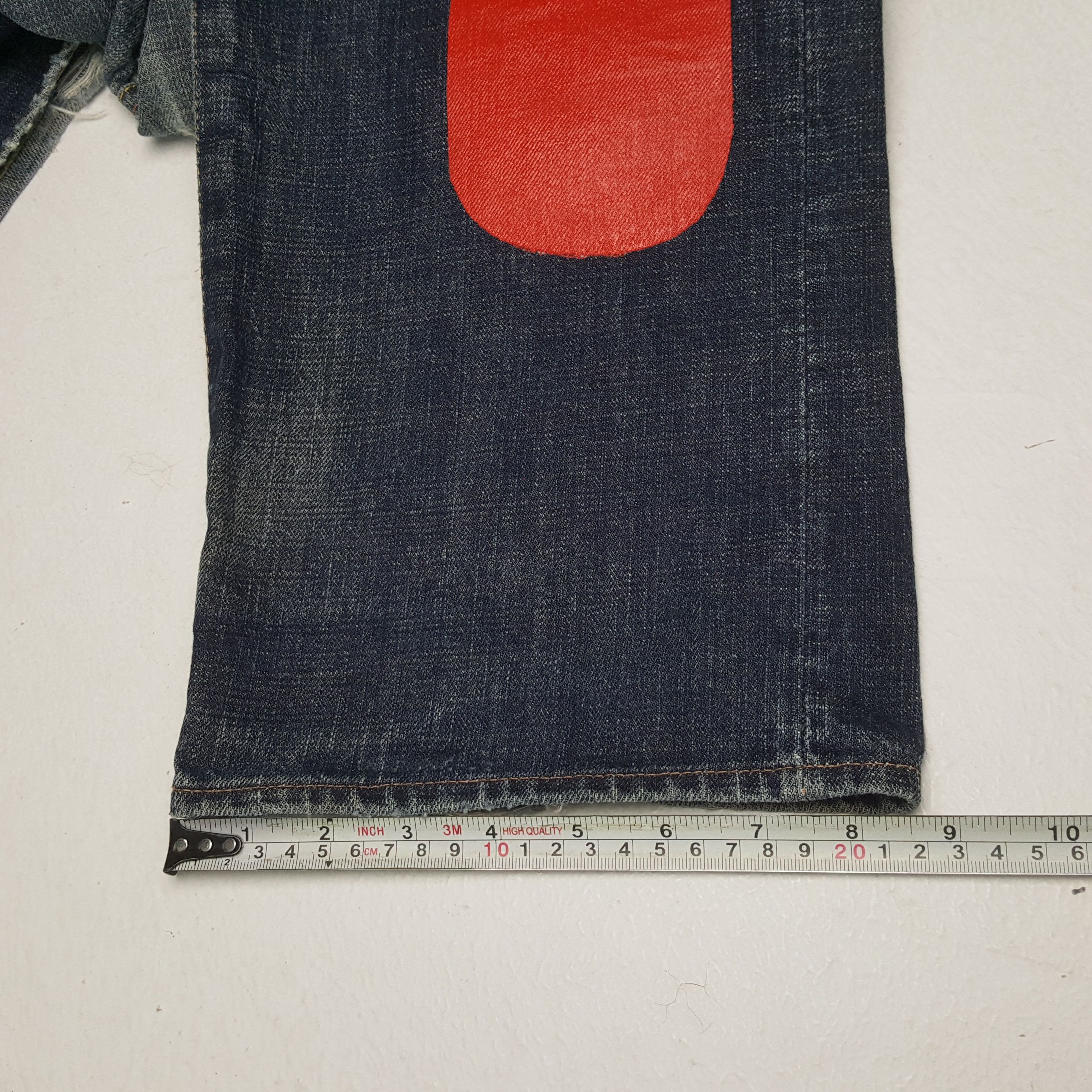 Evisu × Japanese Brand × Vintage Vintage EVISU Japanese Brand Daicock Custom Style Jeans Size US 30 / EU 46 - 11 Thumbnail