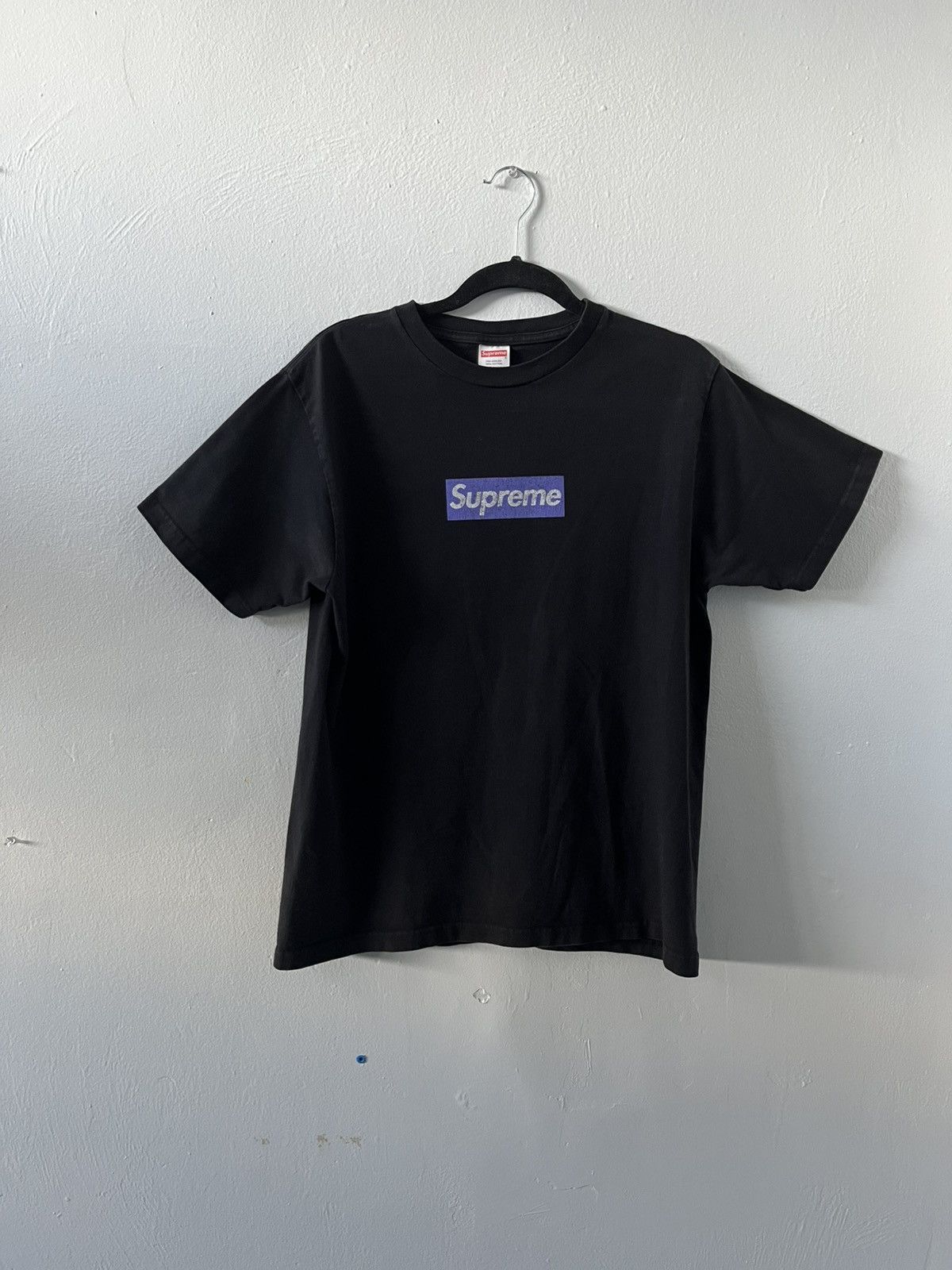 Supreme SS04 Purple Box Logo Tee