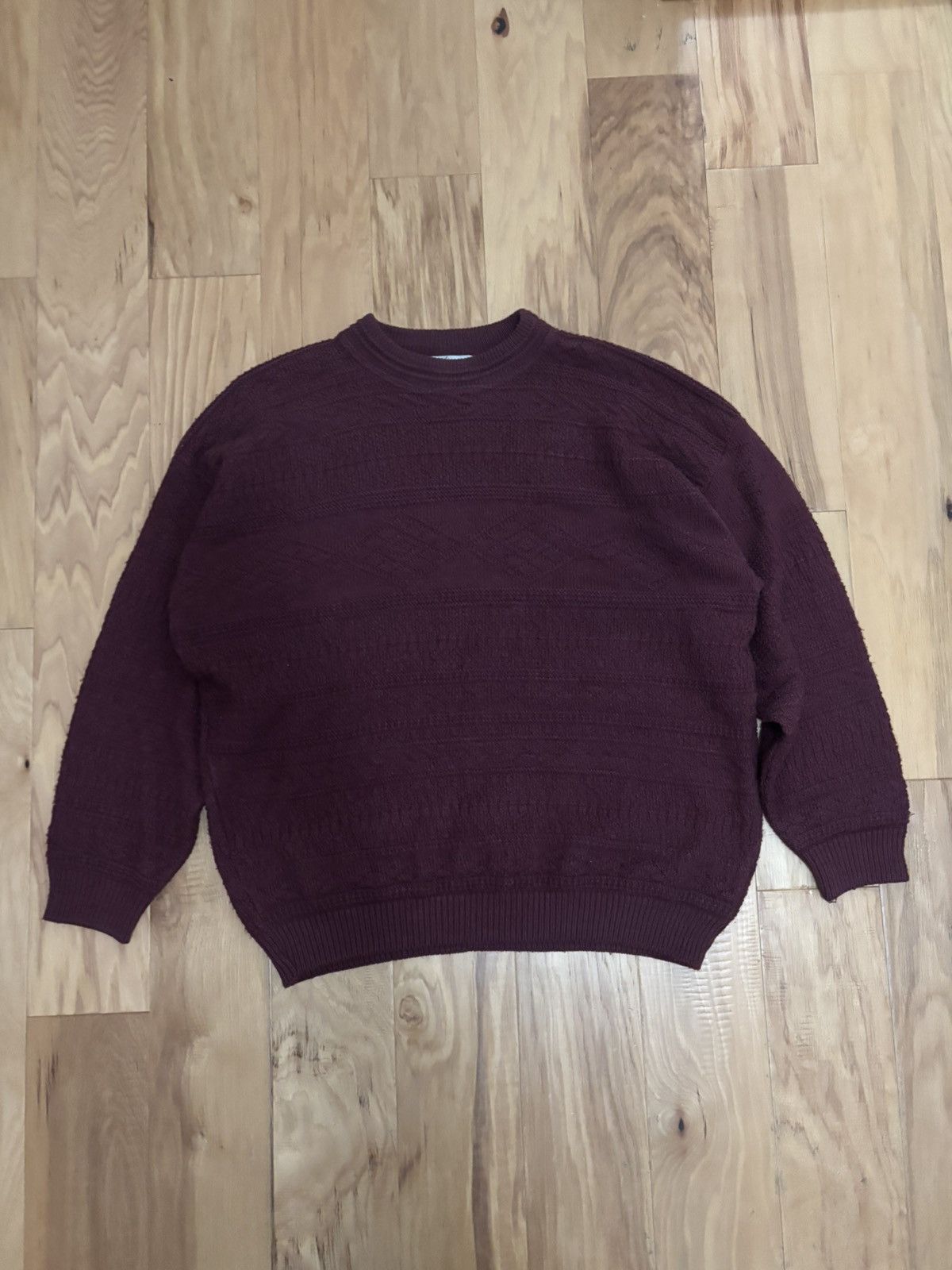 Vintage Vintage Knit Sweater Size US L / EU 52-54 / 3 - 1 Thumbnail