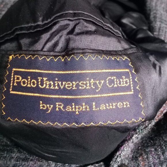 Polo Ralph Lauren Vintage Polo Ralph Lauren University Club Wool Plaid Blazer Size 40R - 4 Thumbnail