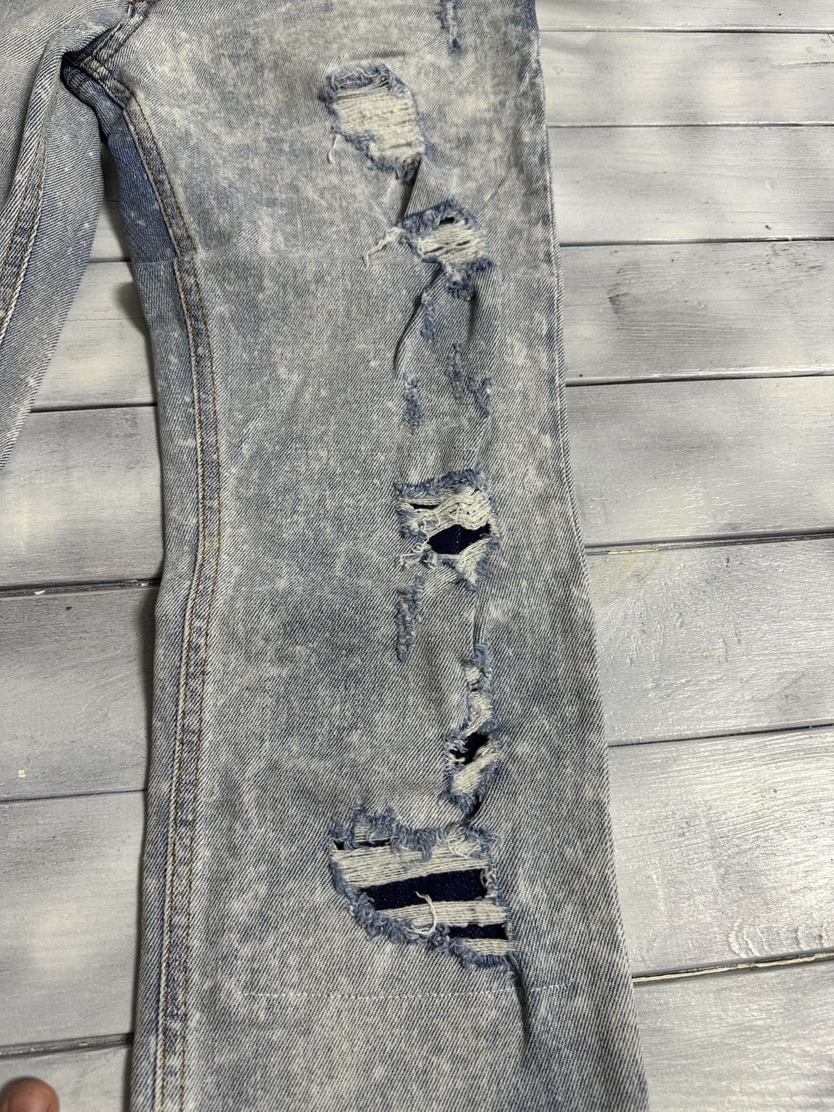 Just Cavalli Rare Luxury Jeans Just Cavalli Distressed Denim Size 31 Size US 31 - 7 Thumbnail