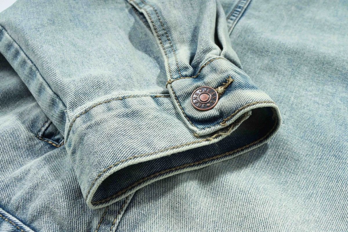 Japanese Brand × Vintage Y2K Oversized Hood Distressed Denim Pockets Hoodie Size US XL / EU 56 / 4 - 7 Thumbnail