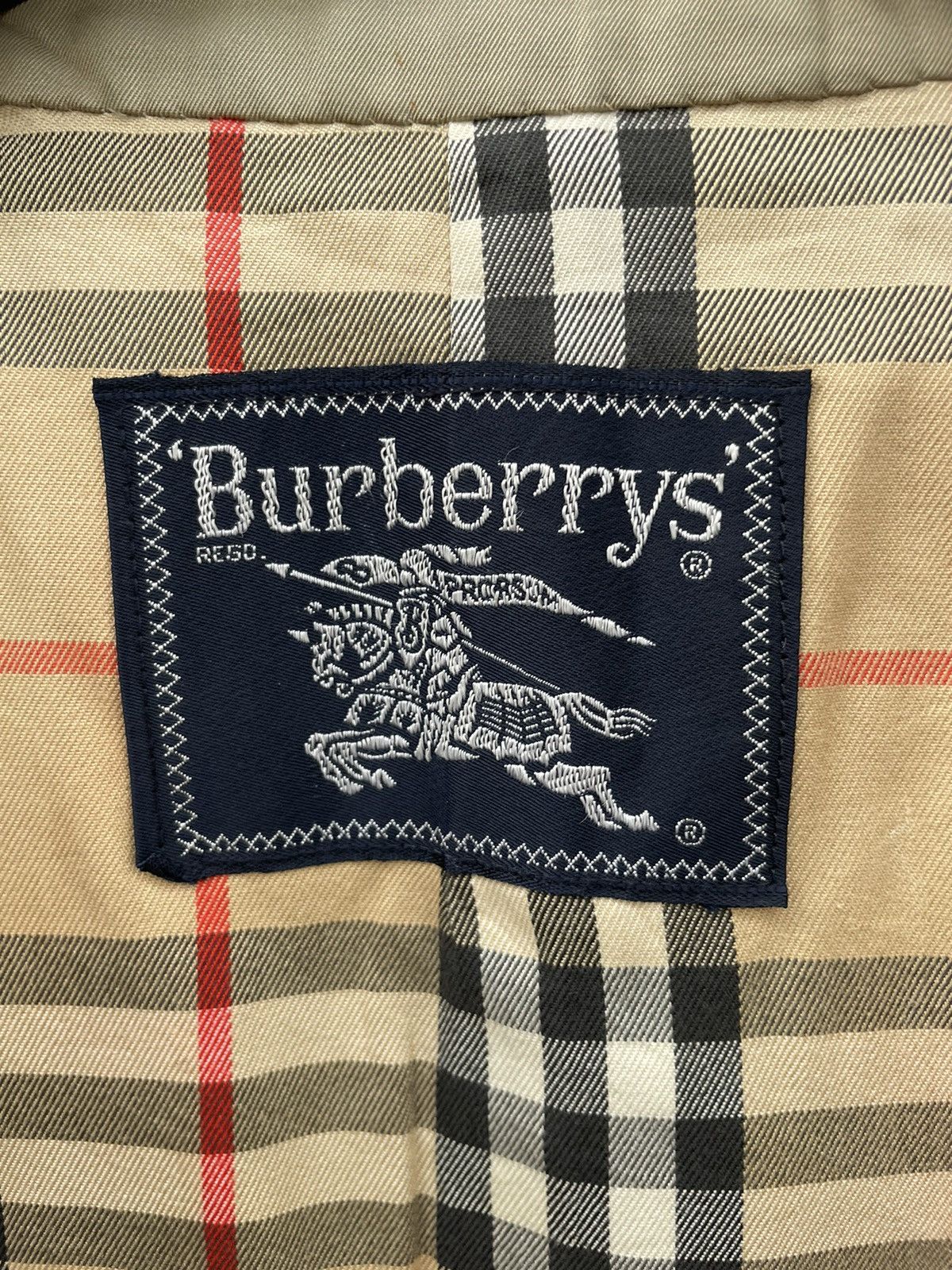 Burberry Prorsum Vintage Burberrys Over Coat Nova Check Lining Size US M / EU 48-50 / 2 - 13 Thumbnail