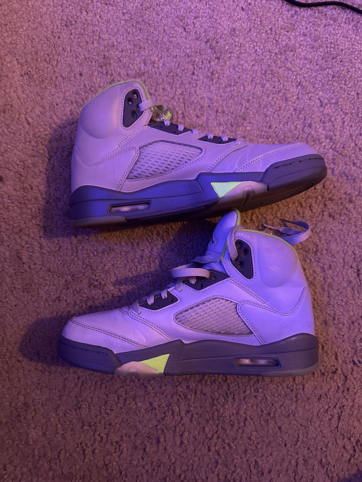 Jordan Brand Jordan retro 5 green bean Size US 8.5 / EU 41-42 - 1 Thumbnail