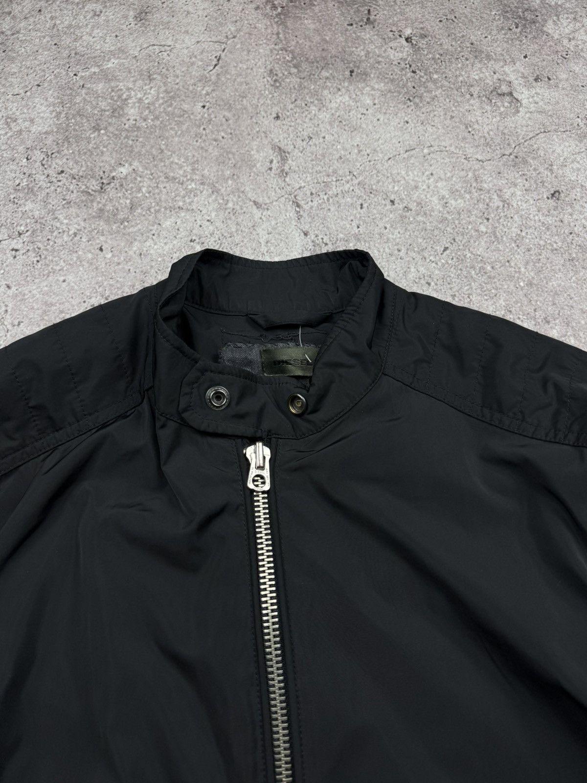 Diesel 🔥Avant Garde Rick Owen’s style ! Diesel Biker Bomber Jacket🔥 Size US M / EU 48-50 / 2 - 12 Thumbnail