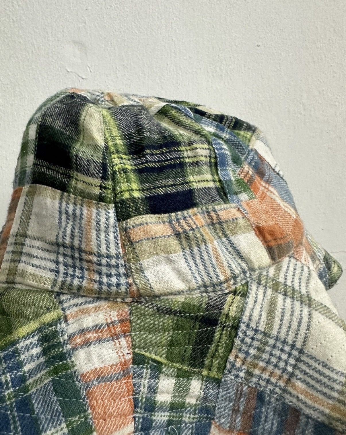 Japanese Brand VTG Patchwork Style Kapital Hat Size ONE SIZE - 4 Thumbnail