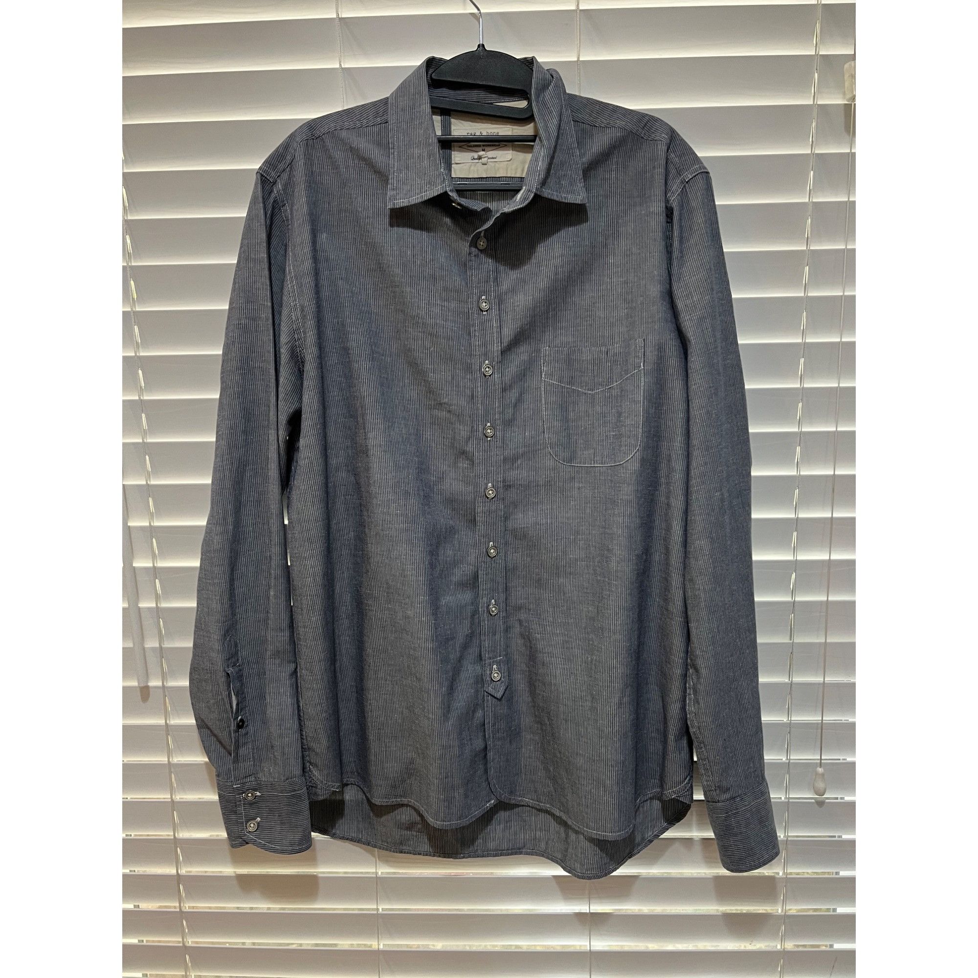 Rag & Bone Rag & Bone Long Sleeve Button Up Shirt - Size M Size US M / EU 48-50 / 2 - 1 Thumbnail