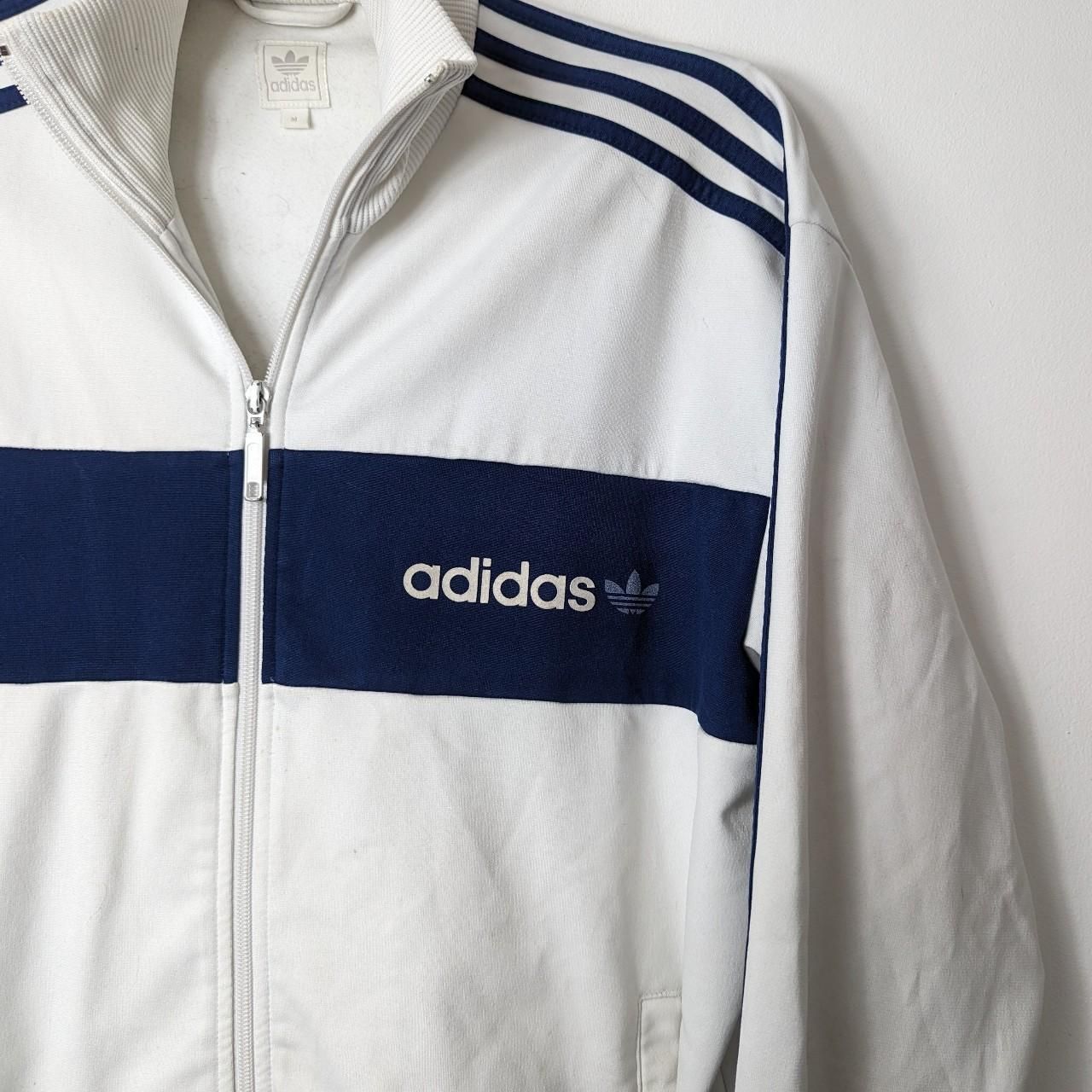 Adidas Vintage Adidas y2k Track top Track suit Sweatshirt Size US M / EU 48-50 / 2 - 2 Preview