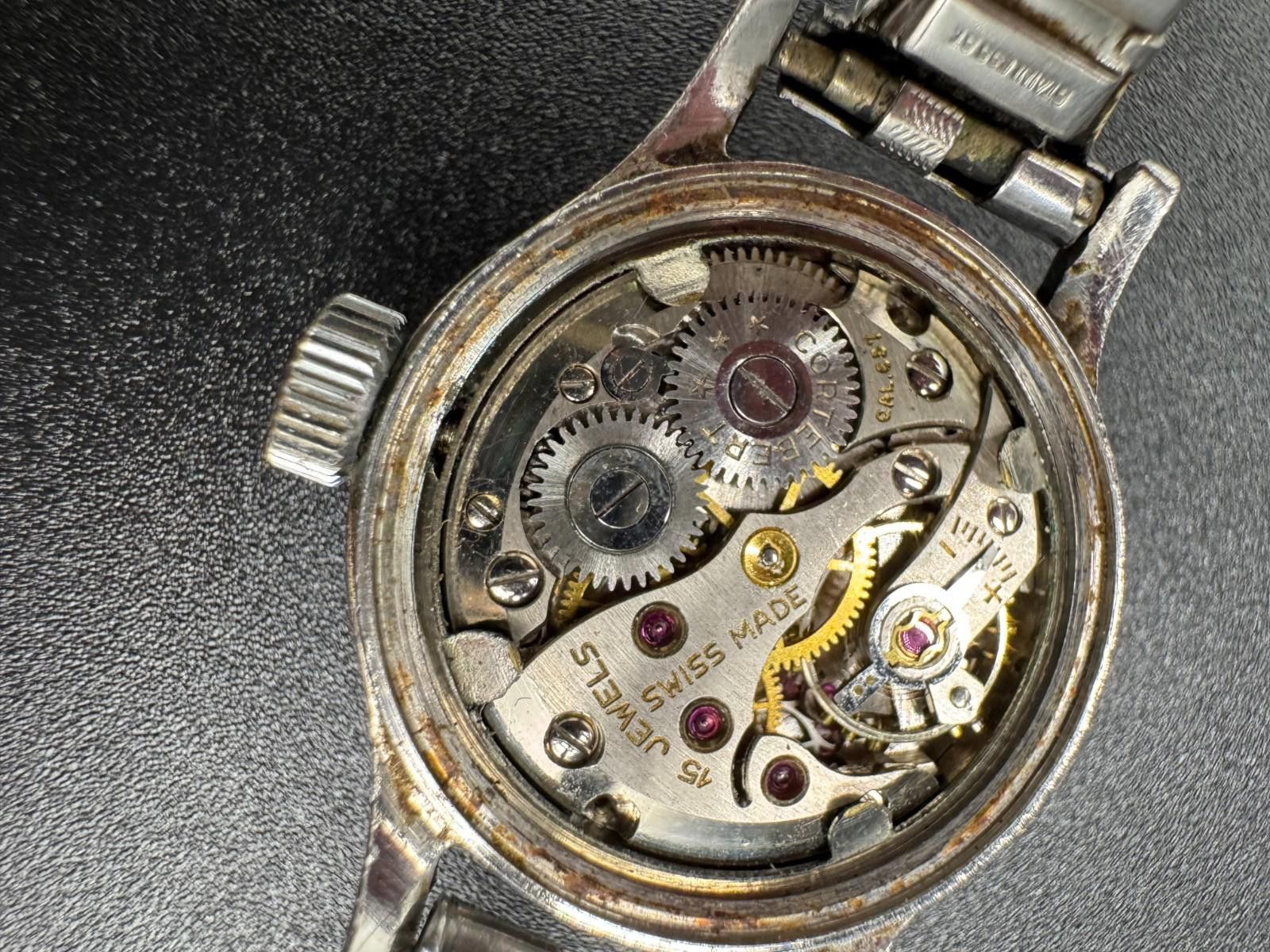 Other Vintage Cortebert Sport Swiss Watch 15 Jewels Manual Wind Tr Size ONE SIZE - 6 Thumbnail