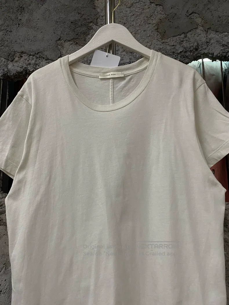 The Row The Row White round neck short sleeves Size US S / EU 44-46 / 1 - 3 Thumbnail