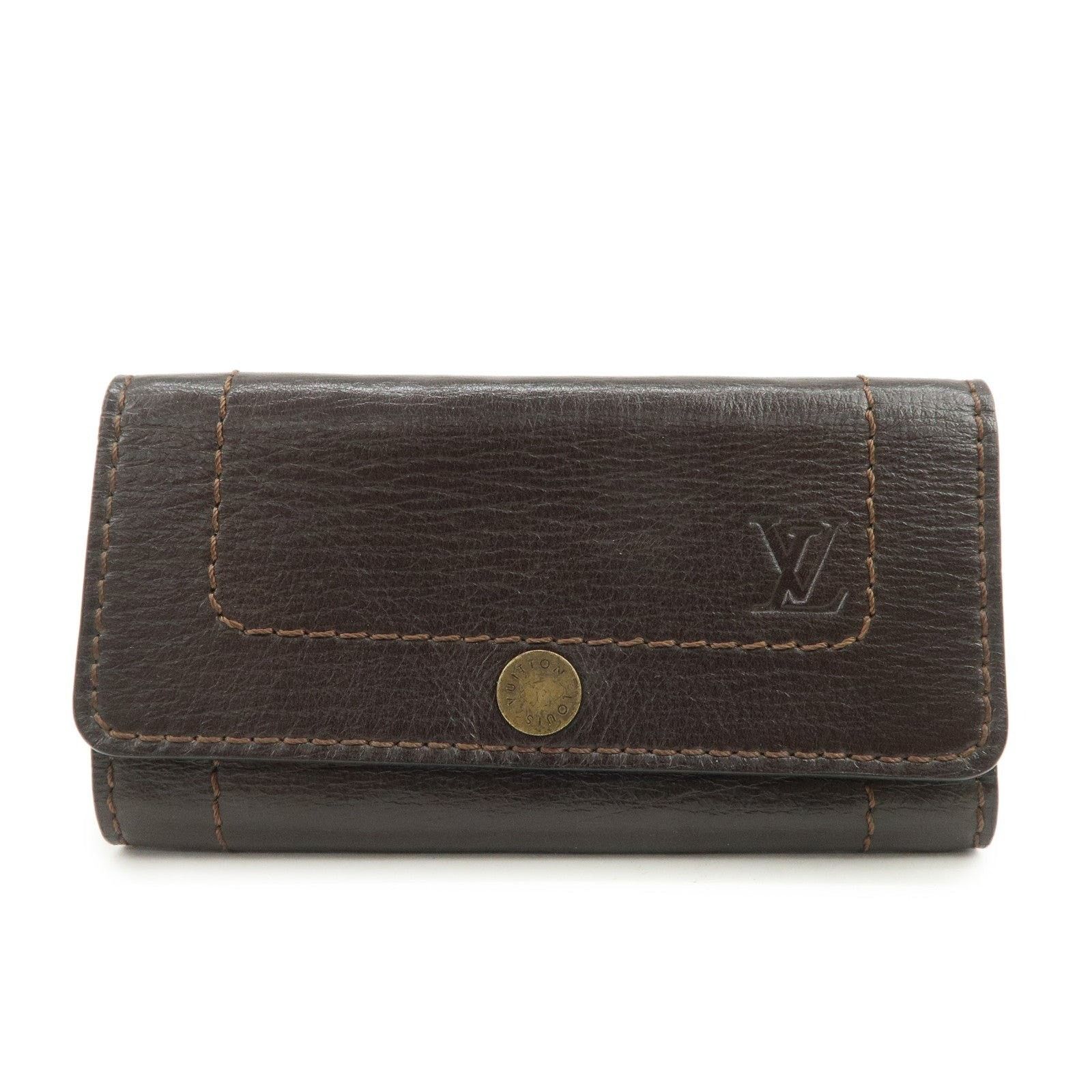 Louis Vuitton Louis Vuitton Utah Multicles 6 Key Case Leather Key Holder Size ONE SIZE - 1 Thumbnail