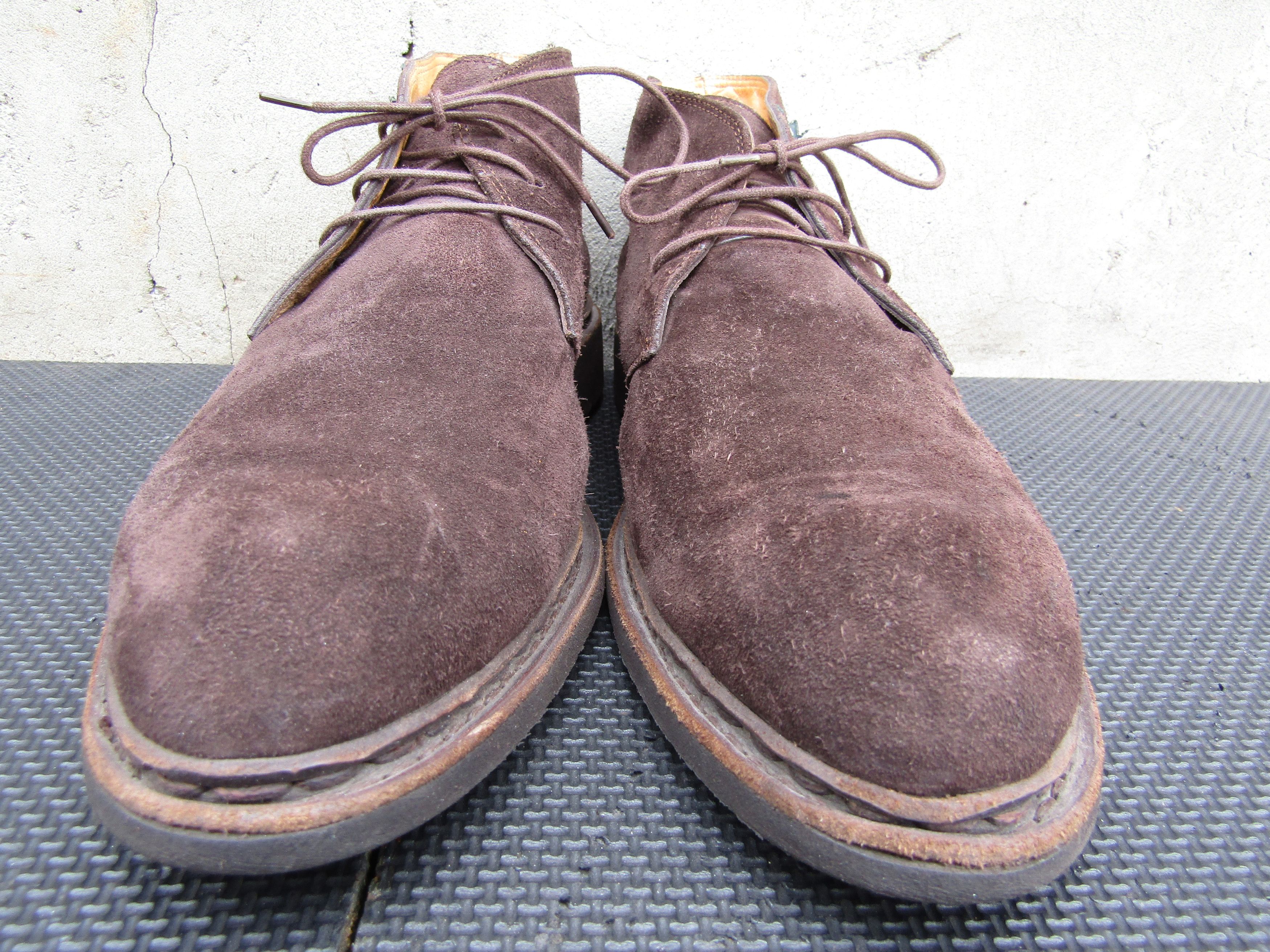 Paraboot Paraboot France Brown Suede Ankle Chukka Lace Up Size US 10 / EU 43 - 3 Thumbnail