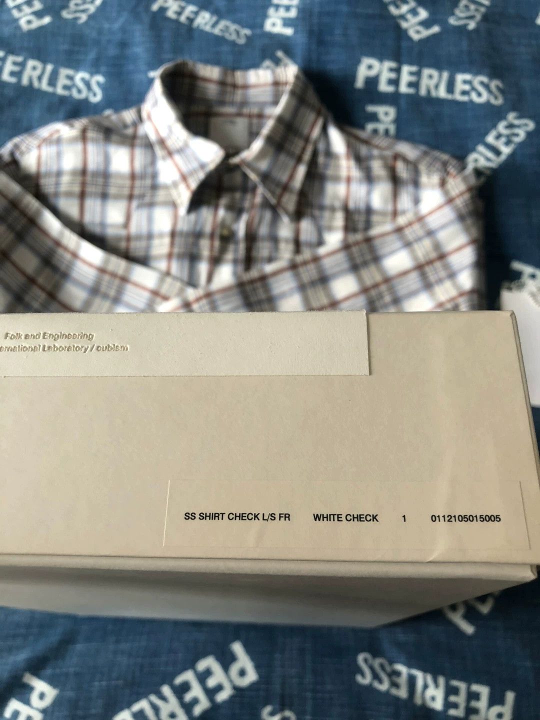 Visvim Visvim 12SS Shirt Check L/S FR Size US S / EU 44-46 / 1 - 1 Thumbnail