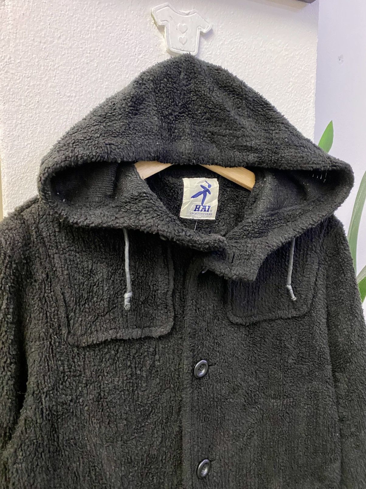 Hai Sporting Gear × Issey Miyake × Vintage Vintage Hai Sporting Gear Issey Miyake Fleece Jacket Size US M / EU 48-50 / 2 - 8 Thumbnail