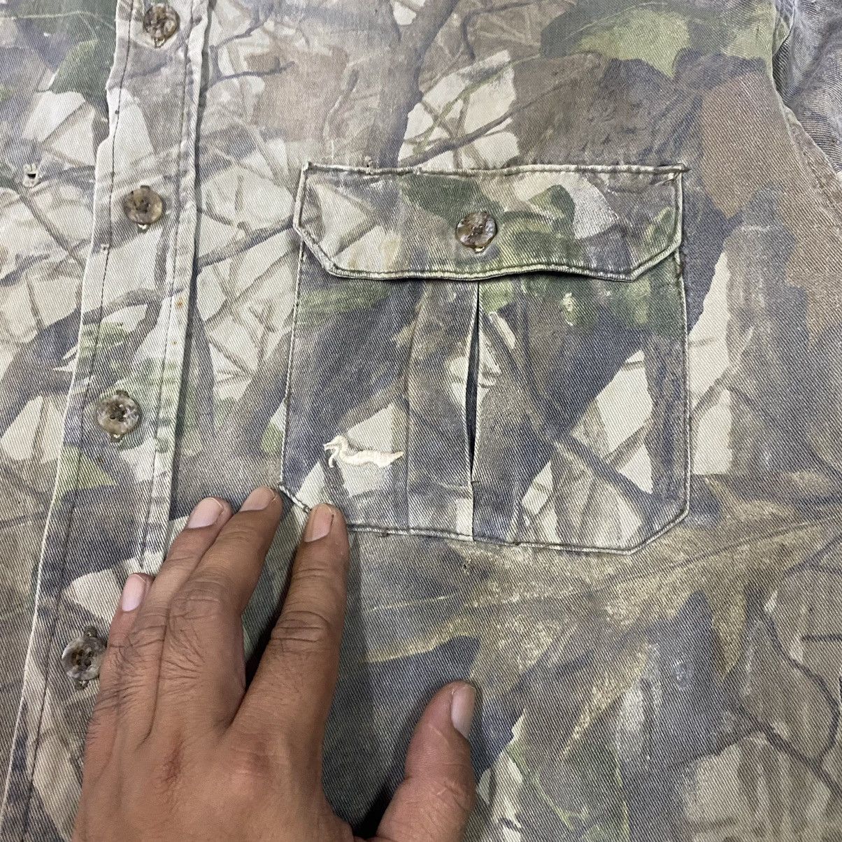Japanese Brand × Realtree × Vintage Vintage RealTree Duxbax Double Pocket Button Up Size US L / EU 52-54 / 3 - 8 Thumbnail