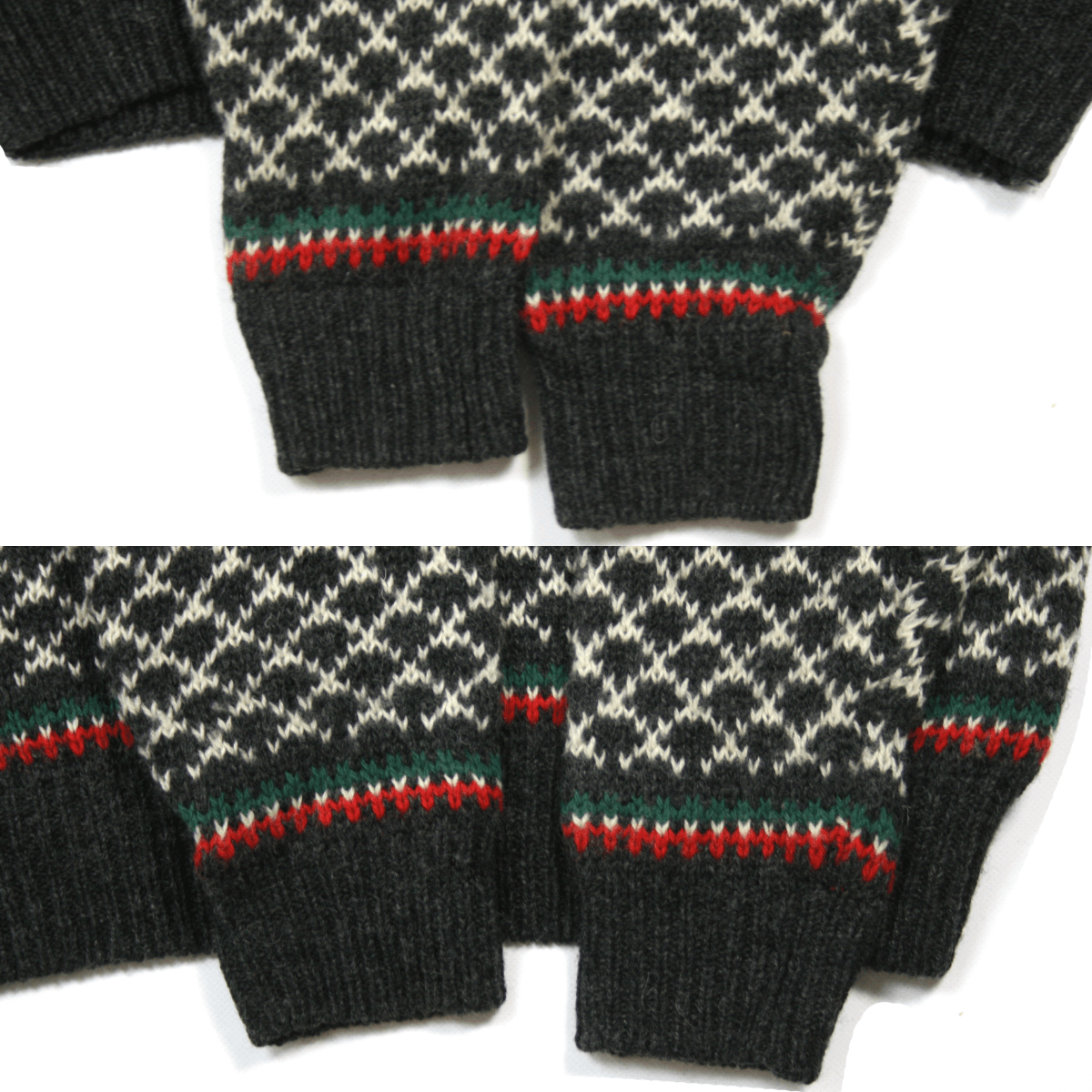 Vintage 90S Sportique Norwegian Fair Isle Wool Knit Size US L / EU 52-54 / 3 - 7 Thumbnail