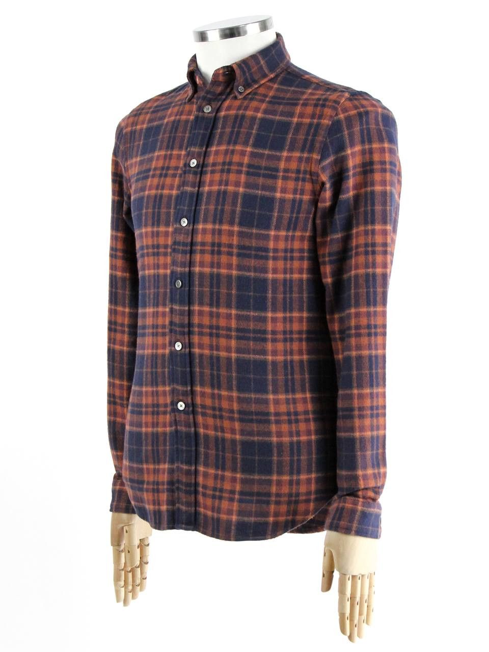 Paul Smith PAUL SMITH Checkered flannel shirt Size US S / EU 44-46 / 1 - 2 Thumbnail