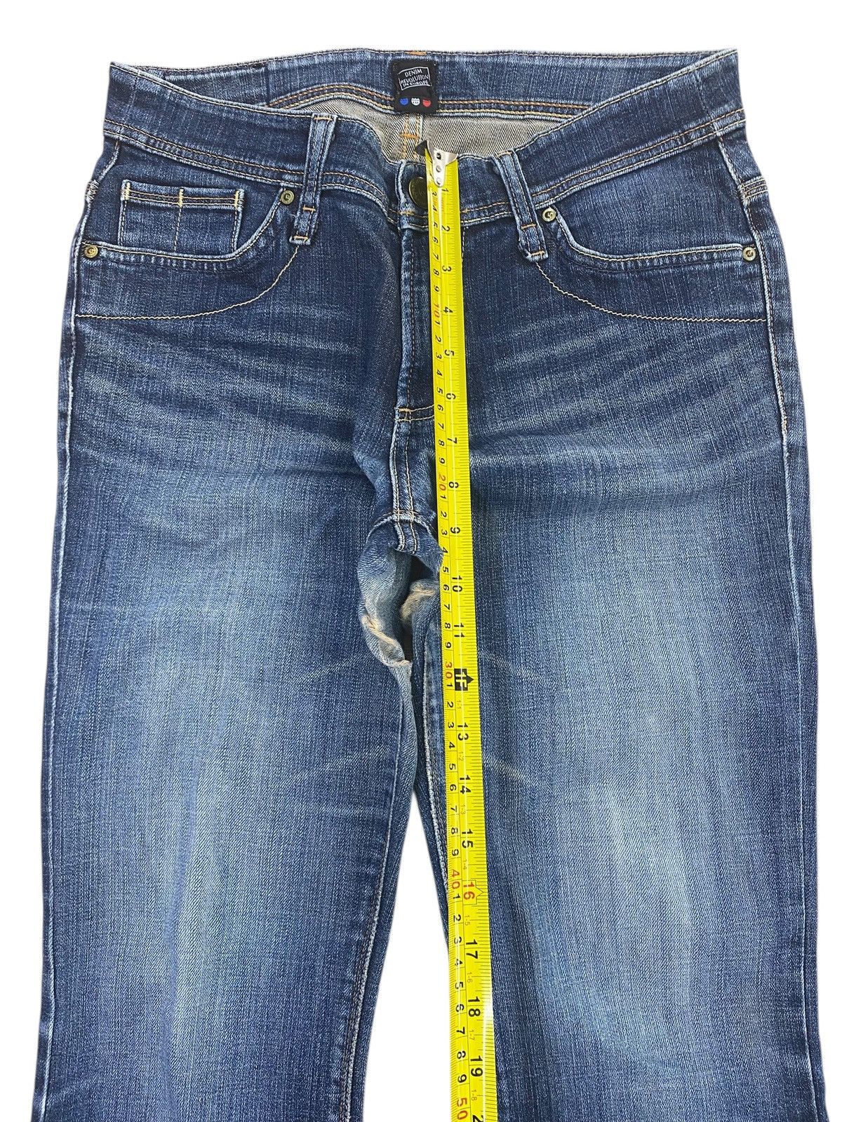 Japanese Brand Japanese Brand Whiskers Faded Wash Style Flare Jeans Size US 28 / EU 44 - 6 Thumbnail