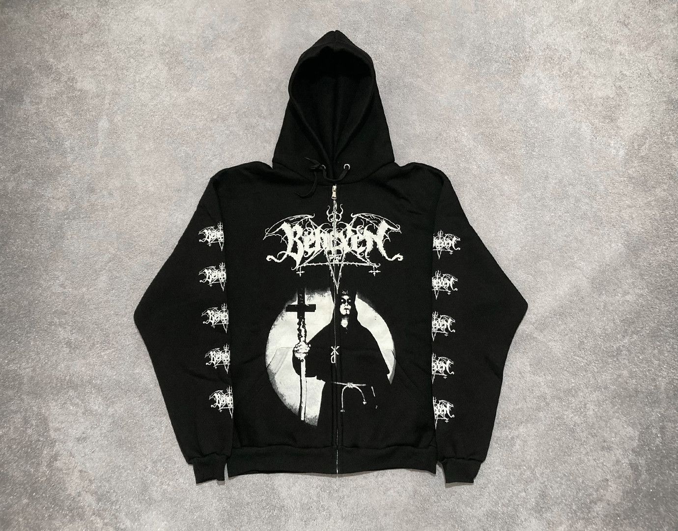 Band Tees Zip-hoodie Behexen - By the Blessing of Satan - black metal Size US L / EU 52-54 / 3 - 1 Thumbnail