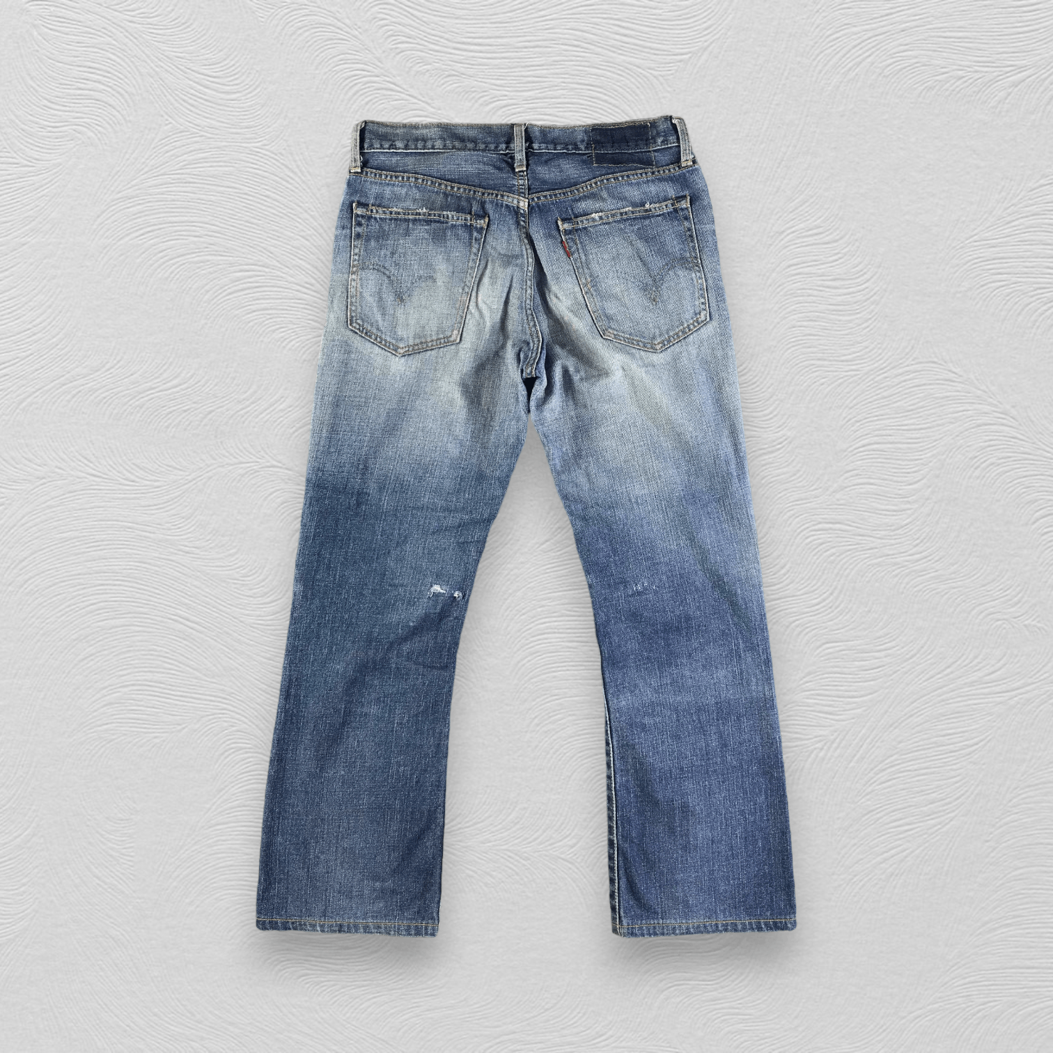 Levi's Vintage Levis 517 Jeans Distress Denim KJ2227 Size US 31 - 2 Thumbnail