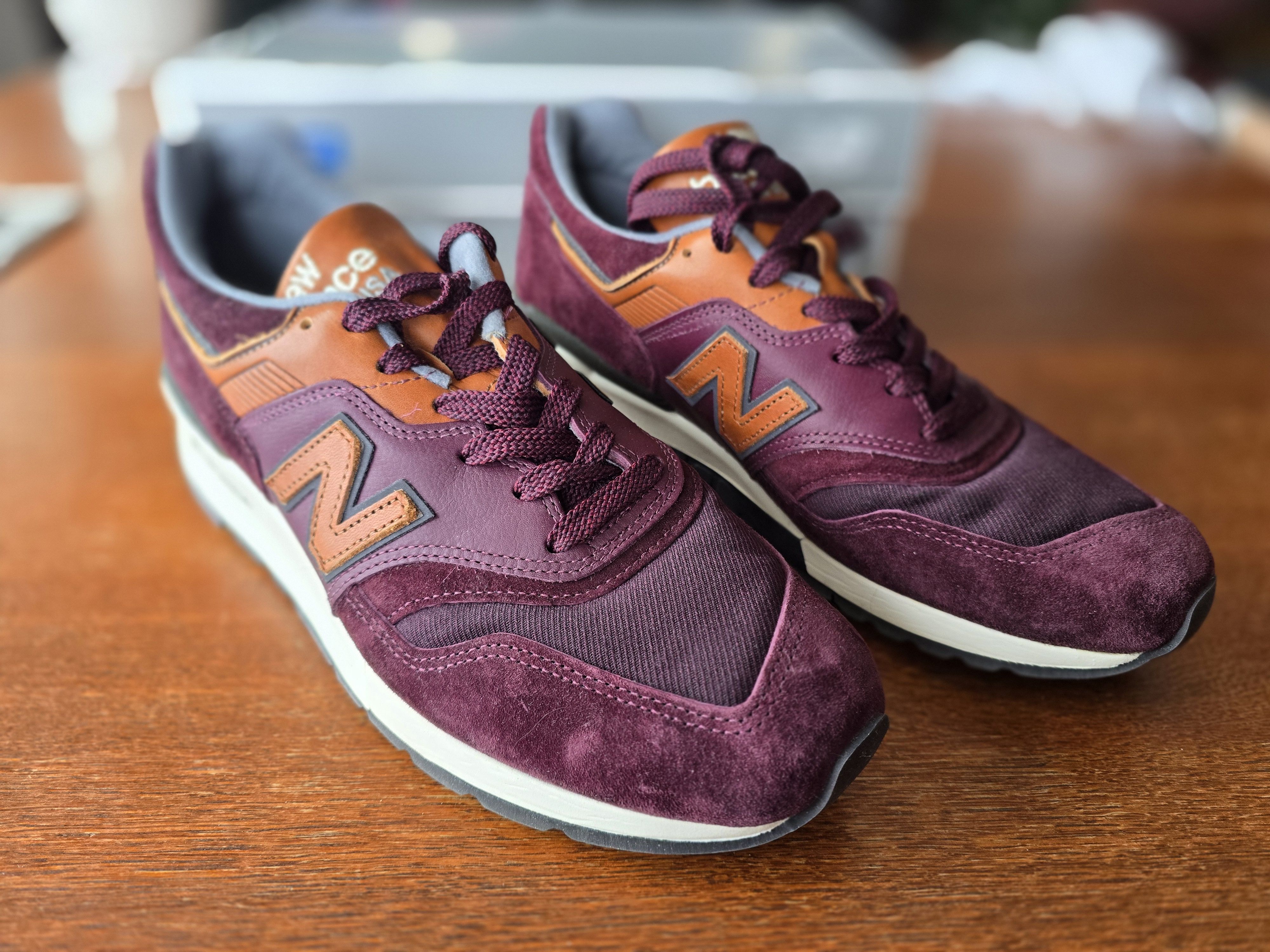 New Balance New Balance - Made In USA 997 - Distinct Retro Ski Size US 10.5 / EU 43-44 - 2 Thumbnail