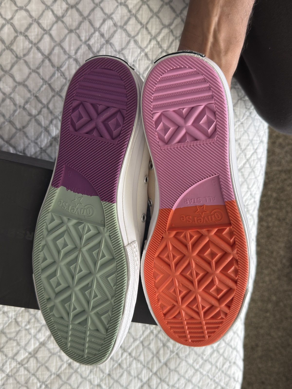 Converse × Market Converse Chuck Taylor All Star 70 Ox ‘ Chinatown Market UV ’ Size US 8 / EU 41 - 2 Thumbnail