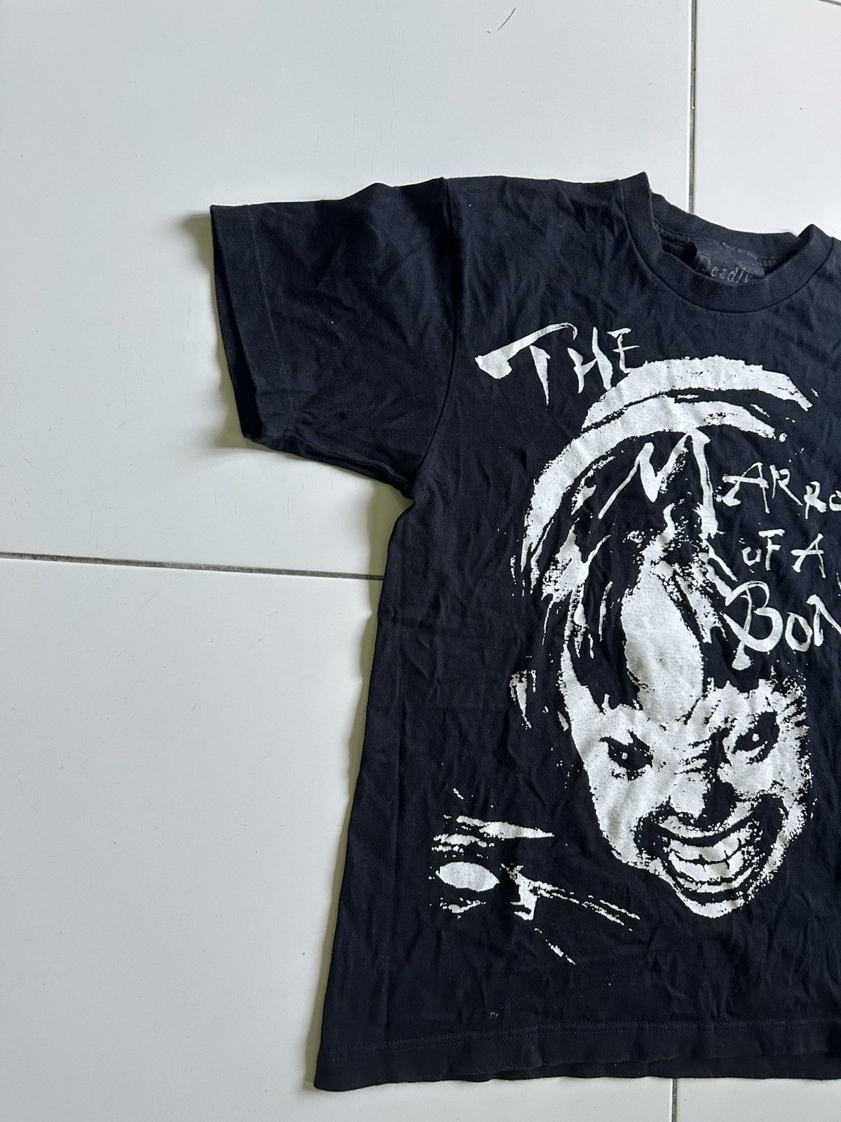 Japanese Brand × Vintage Deadly claris The arrow of A Bone black shirt Size US S / EU 44-46 / 1 - 2 Thumbnail