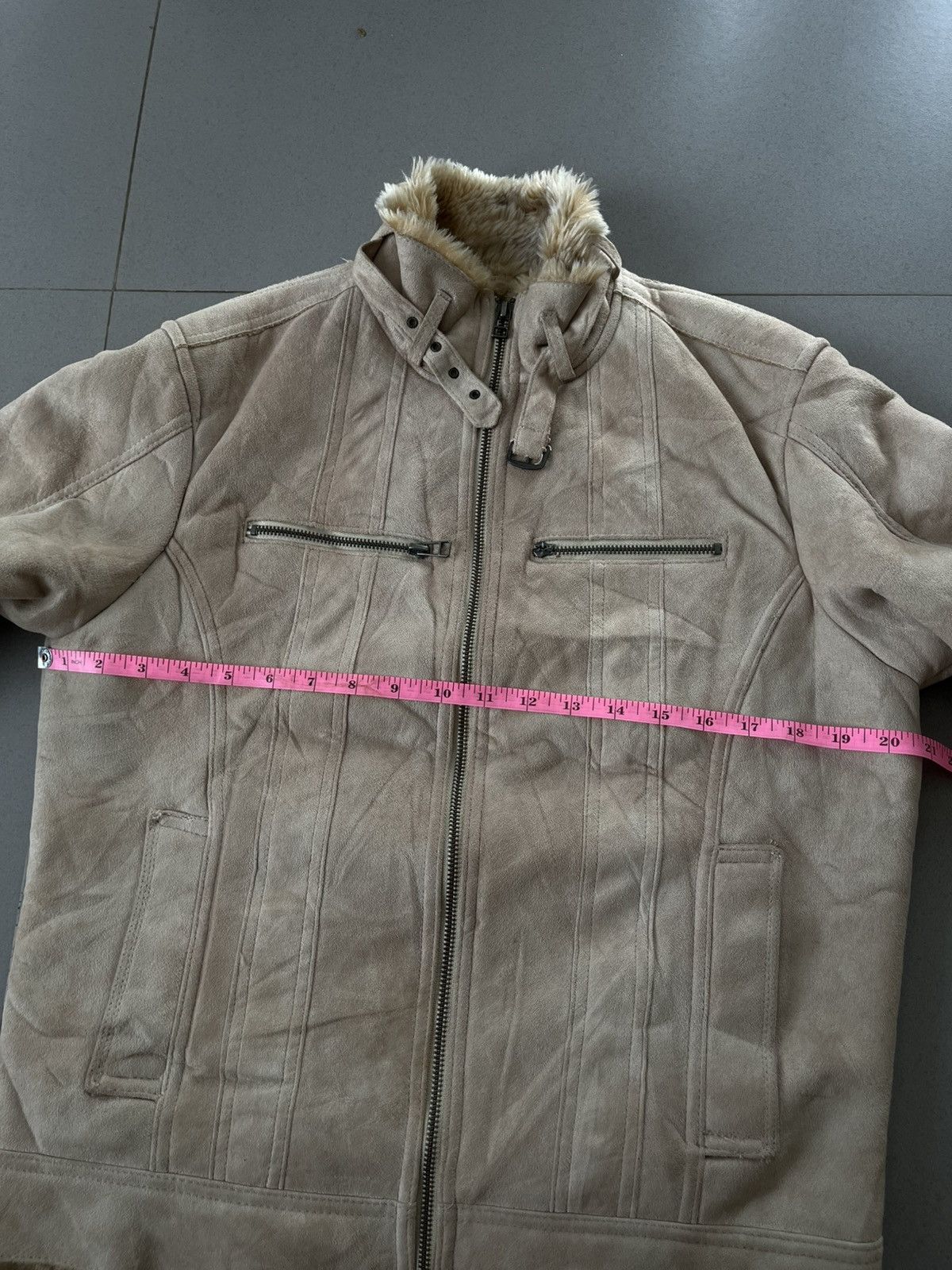 14th Addiction MALE & JAPANESE FUR BONDAGE BIKERS JACKET GOTHIC PUNK STYLE Size US M / EU 48-50 / 2 - 16 Thumbnail