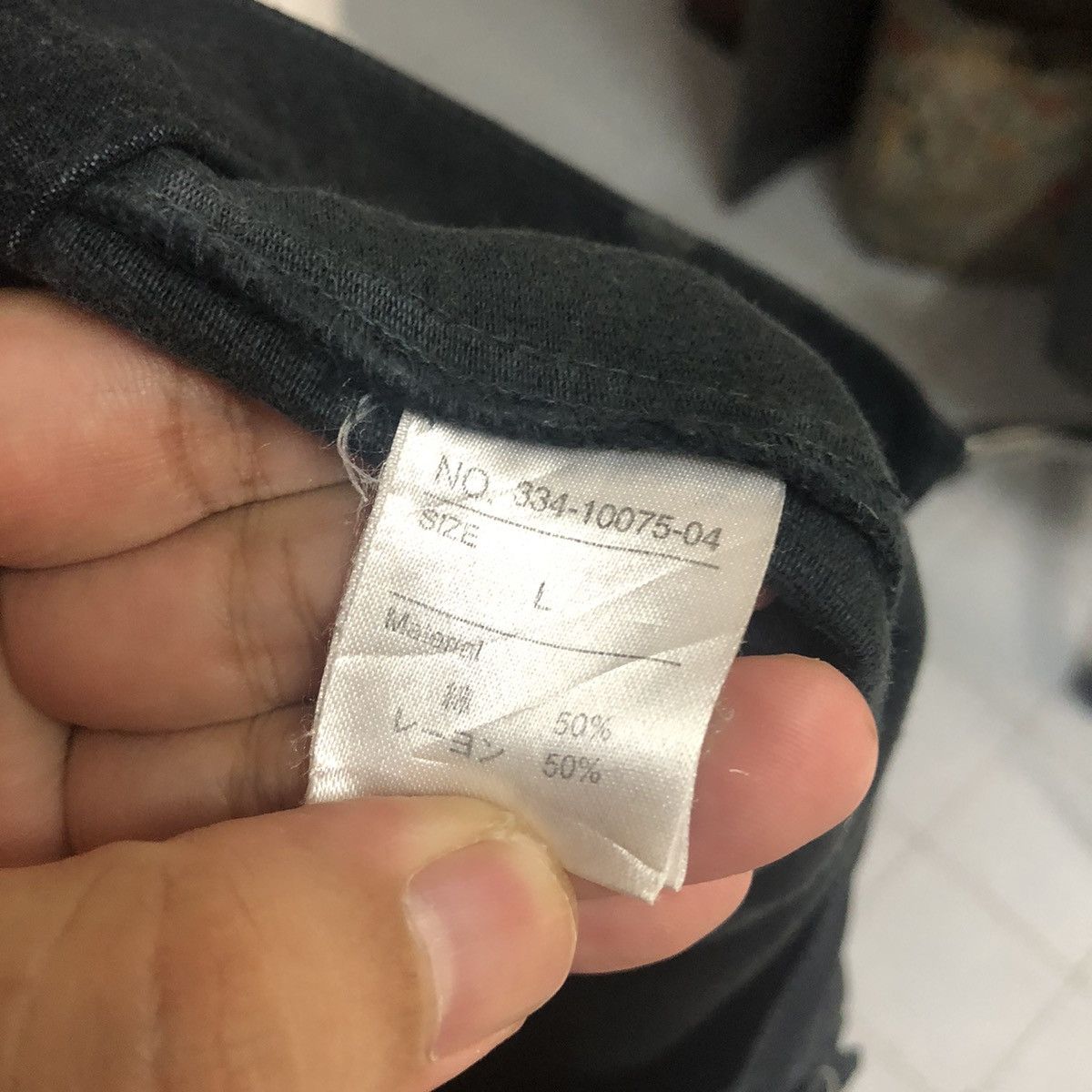 HARE DL Hare Dark Blue utility Cargo Multipocket Pants #C652 Size US 31 - 19 Thumbnail
