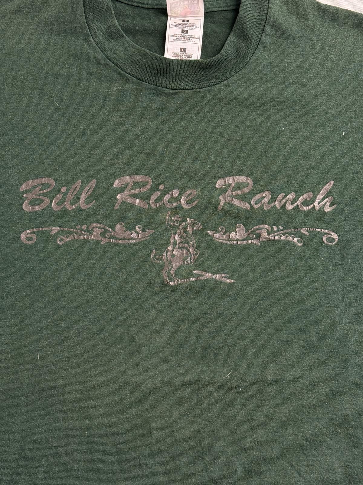 Fruit Of The Loom Vintage Bill Rice Ranch T-shirt Bucking Bronco Tee Tennessee Size US L / EU 52-54 / 3 - 1 Thumbnail