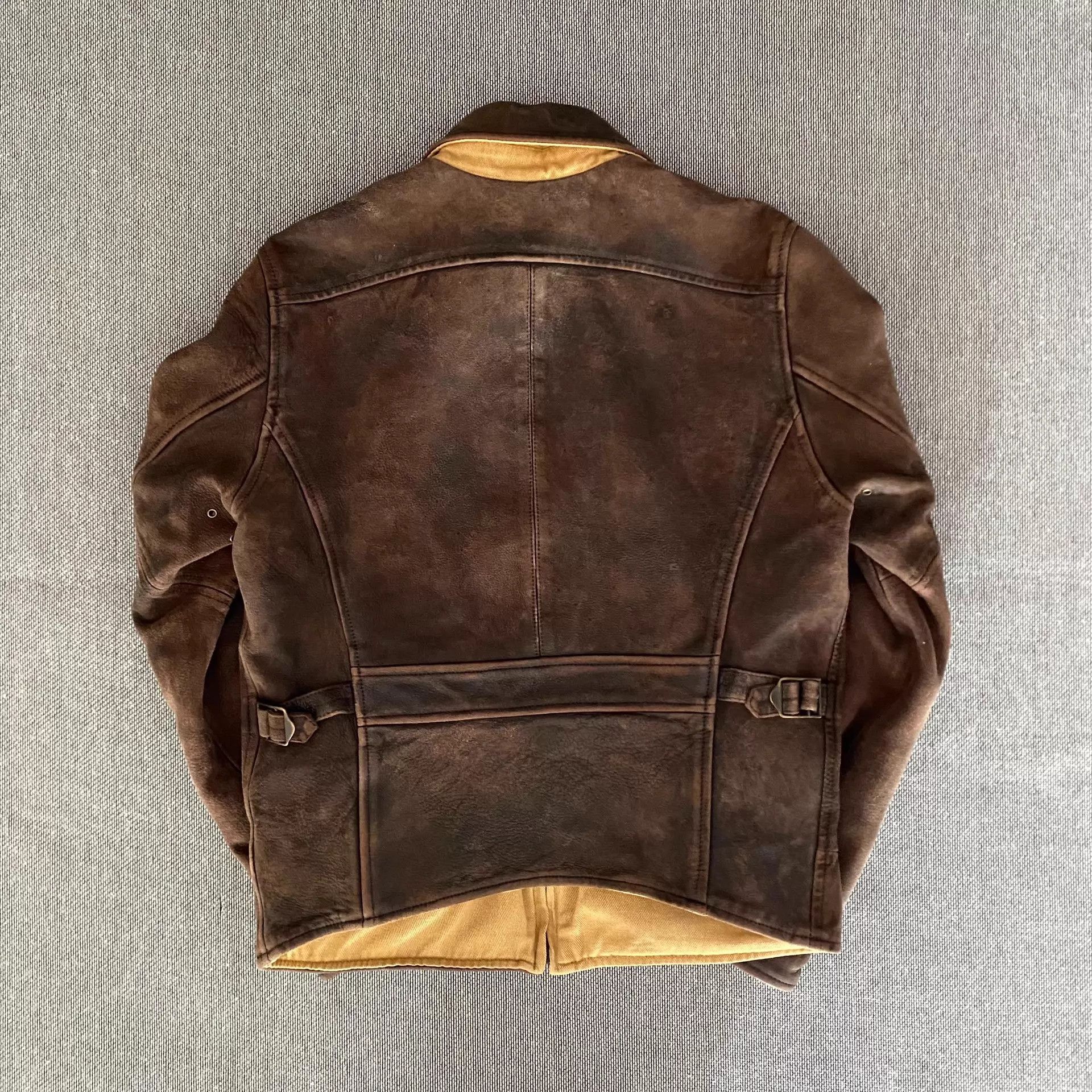 Levi's Levi's LVC 1940s Distressed Dark Brown Lambskin S Size US S / EU 44-46 / 1 - 2 Thumbnail