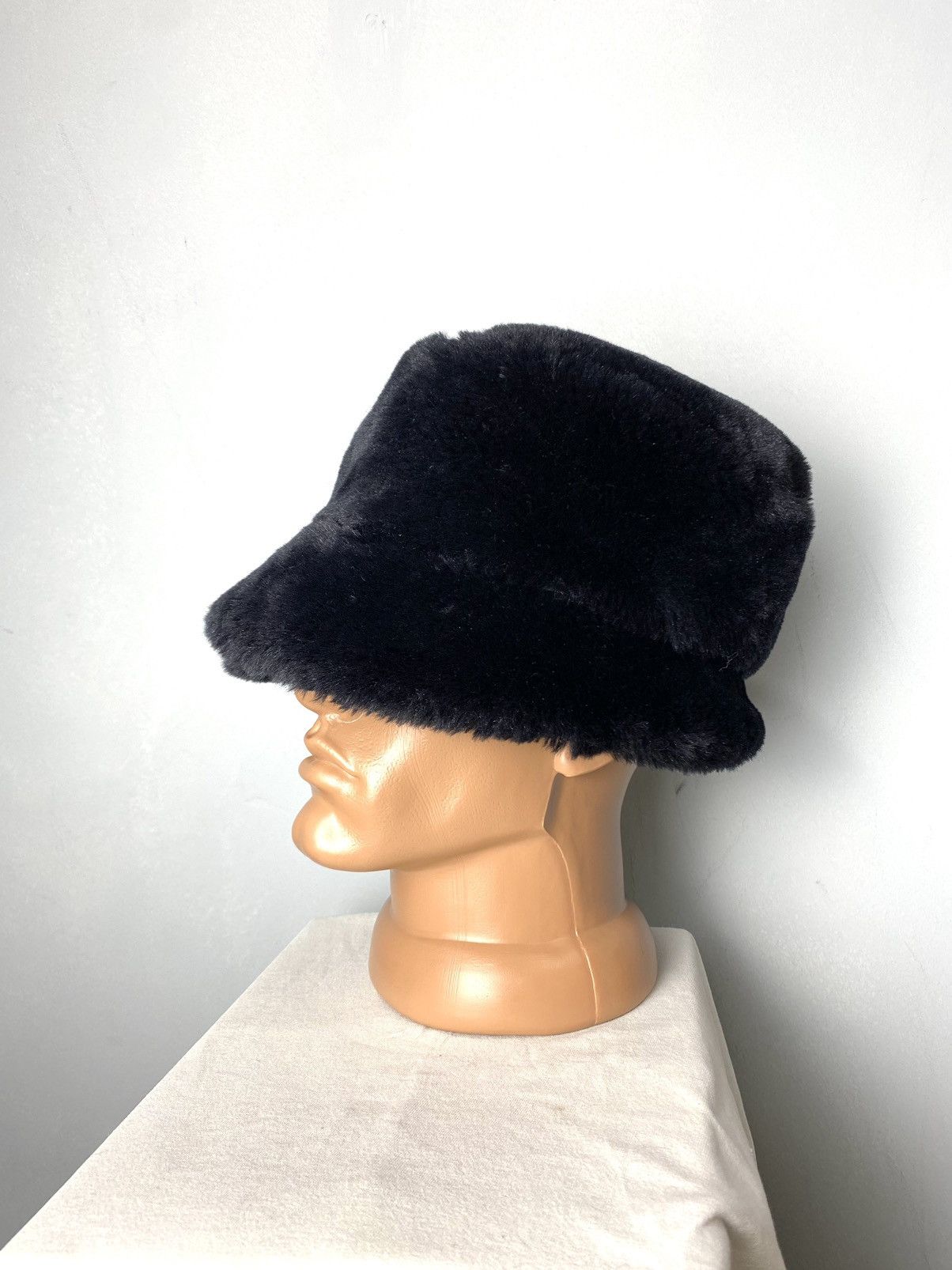 Vintage Vintage Brown Mohair Fur Hat Fuzzy Panama Hype Size ONE SIZE - 1 Thumbnail