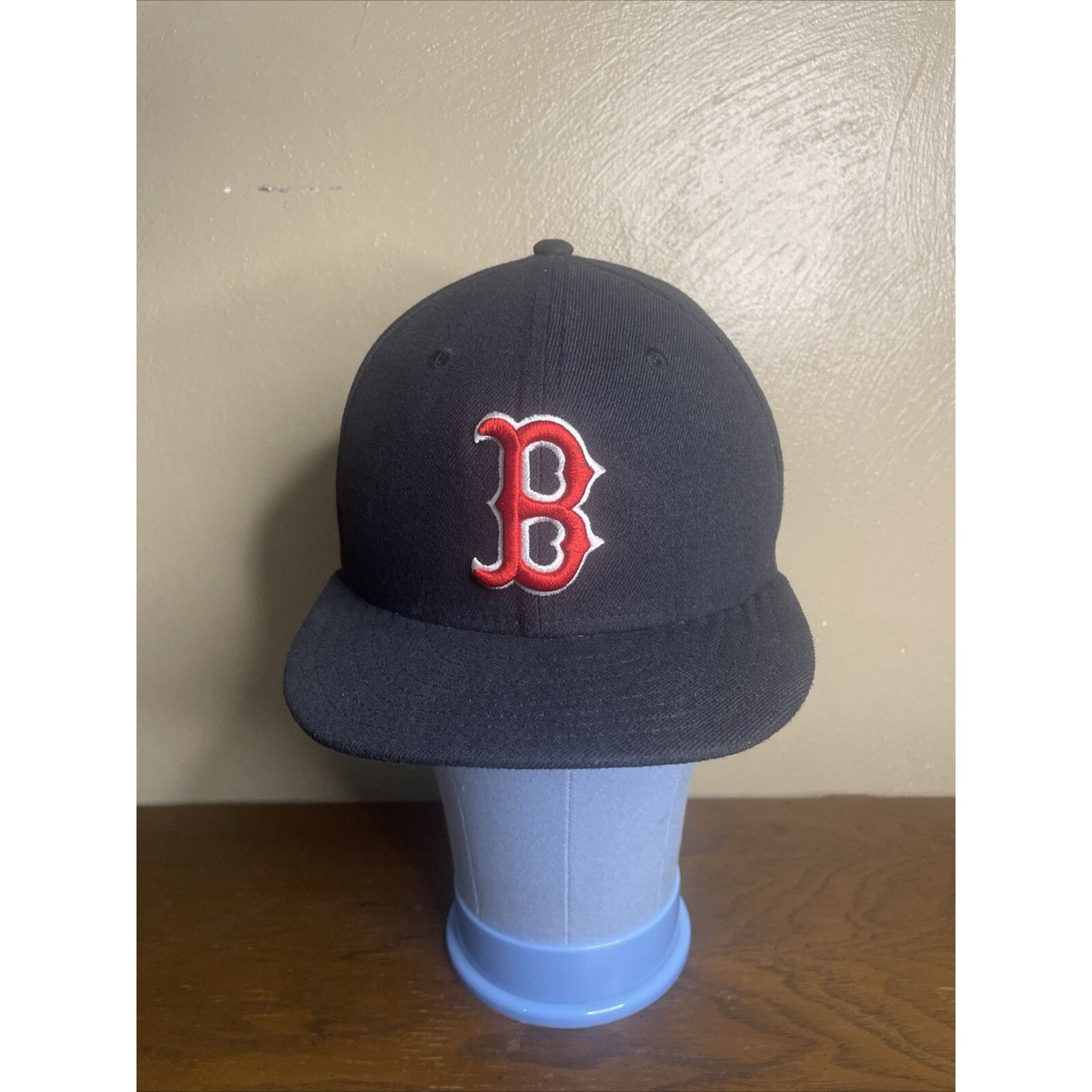 New Era Boston Red Sox NewEra 5950 Hat Fitted WS 2018 6 3/4 EUC Size ONE SIZE - 2 Thumbnail