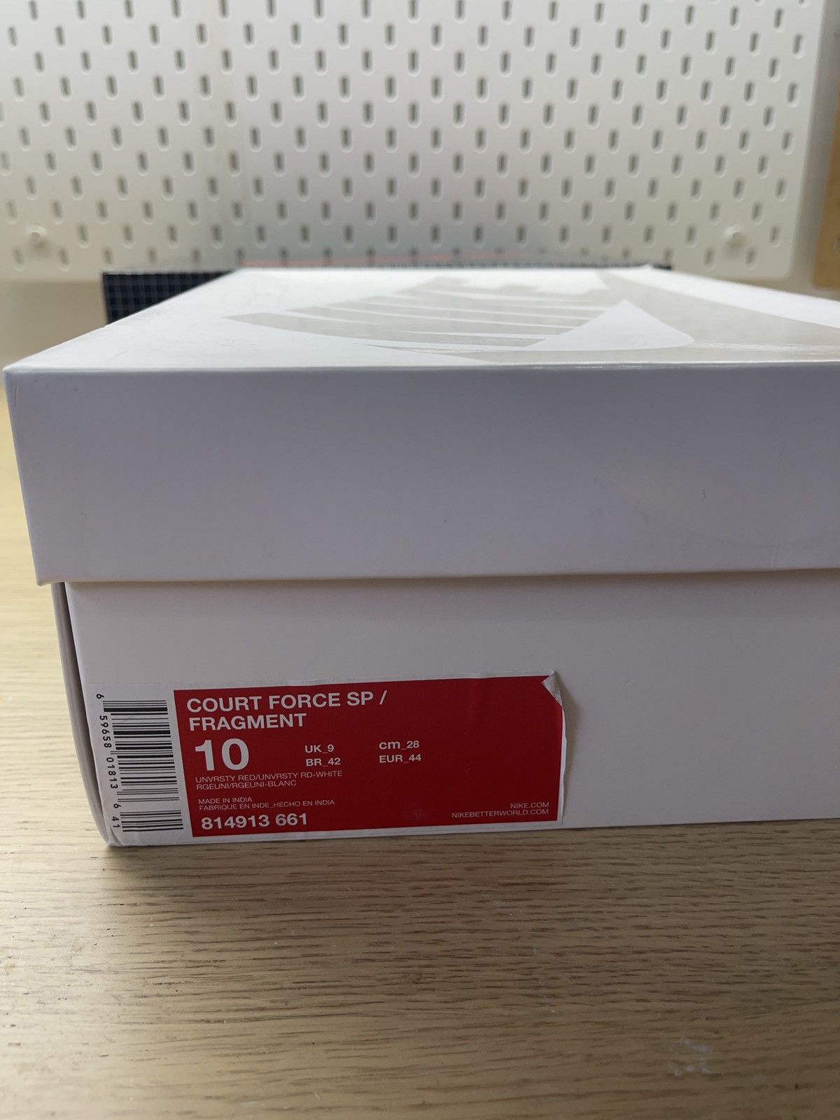 Nike Size 10 - GOODENOUGH x NikeLab Court Force Mid Red fragment Size US 10 / EU 43 - 7 Thumbnail