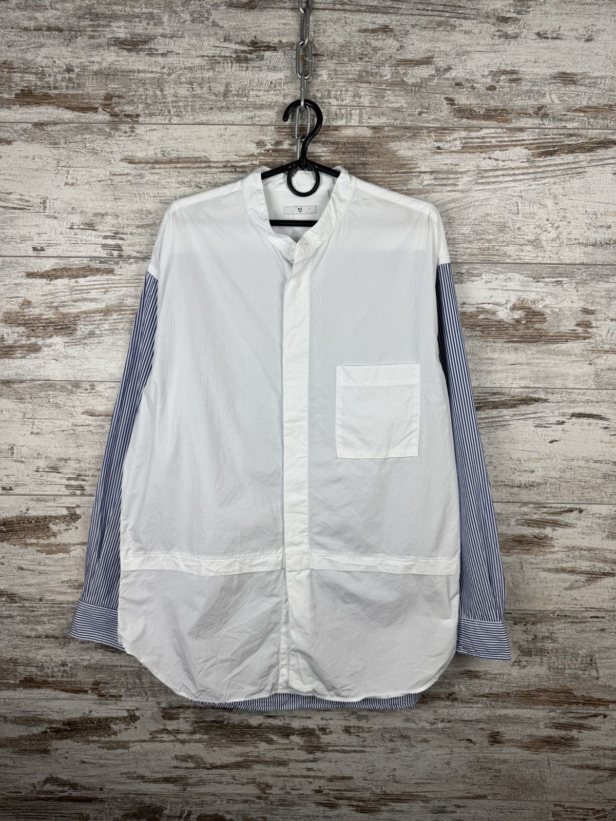 Jil Sander × Uniqlo Mens Uniqlo +J jil sander shirts button up luxury japanese Size US L / EU 52-54 / 3 - 2 Thumbnail